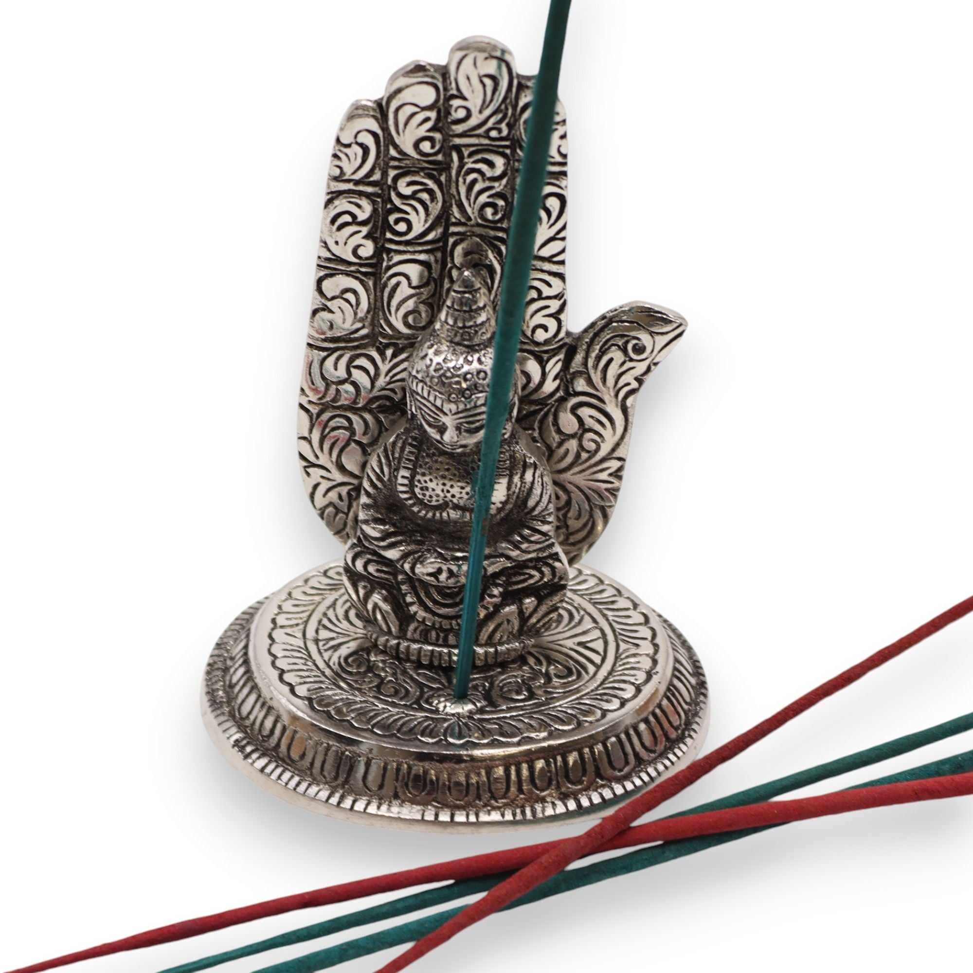 Soporte de Incienso Mano de Buda