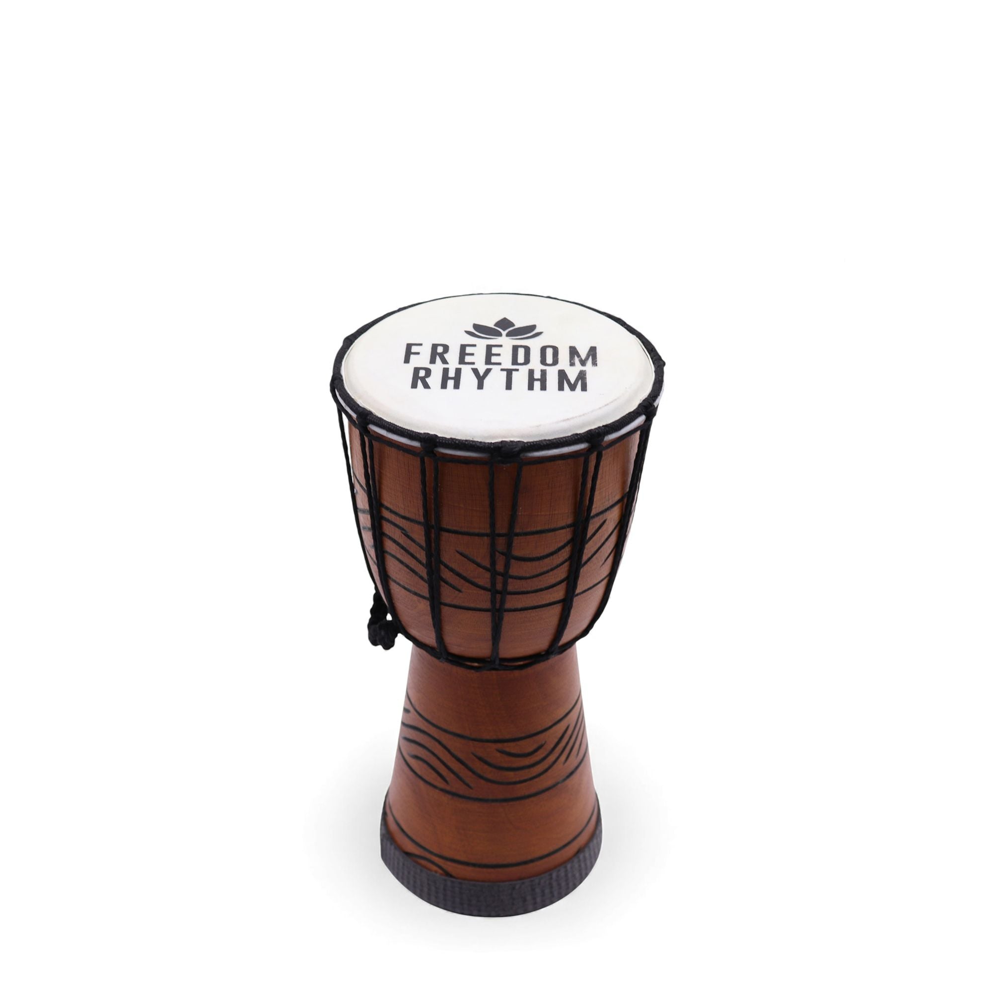 Tambor Djembé Profissional Pequeno - Ritmo da Liberdade (Agudo) - 30 cm