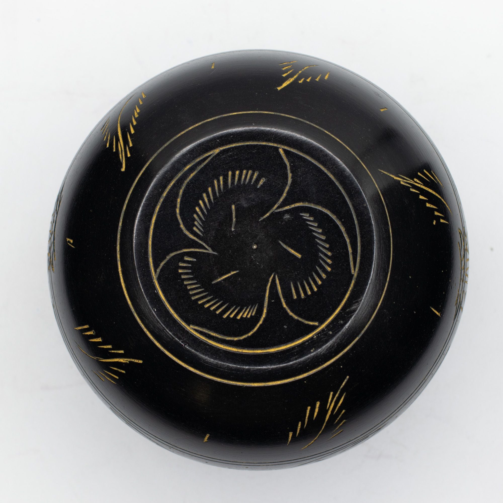 Taça Tibetana Tipo Caldeirão – Cogumelo Mágico – Amarela