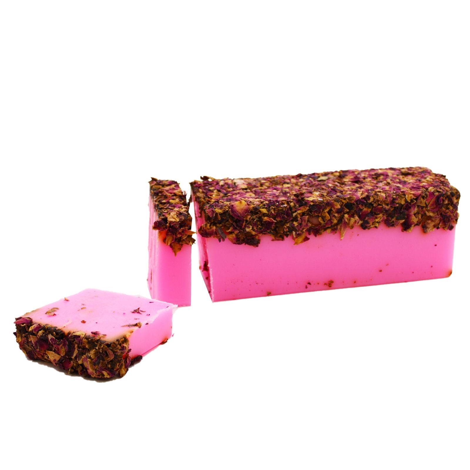 Sabonetes Artesanais Rosas e Pétalas de Rosa Pack de 13 Barras