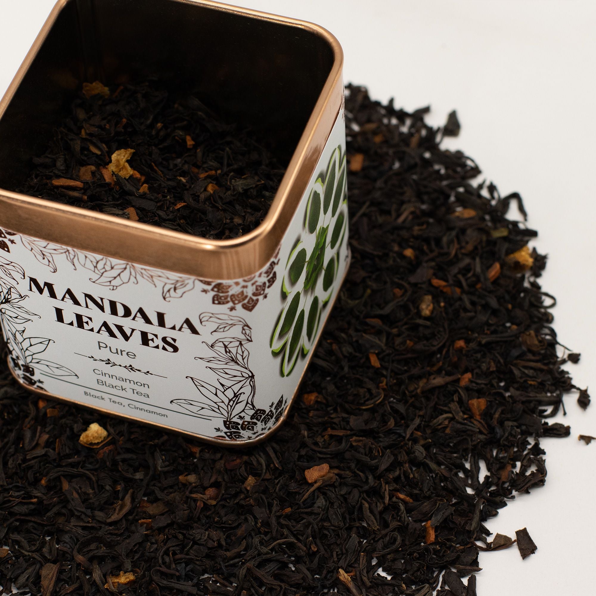 Chá Preto Biológico com Laranja – Lata 50g