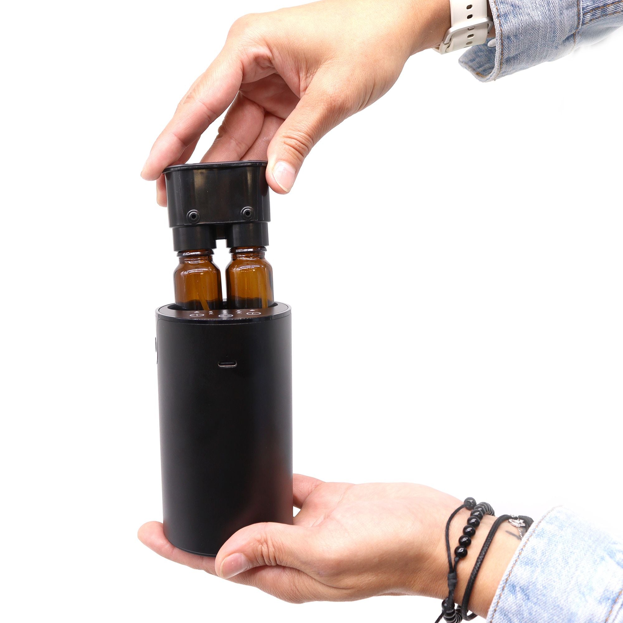 Nebulizador Duplo de Óleos Essenciais sem Água USB-C