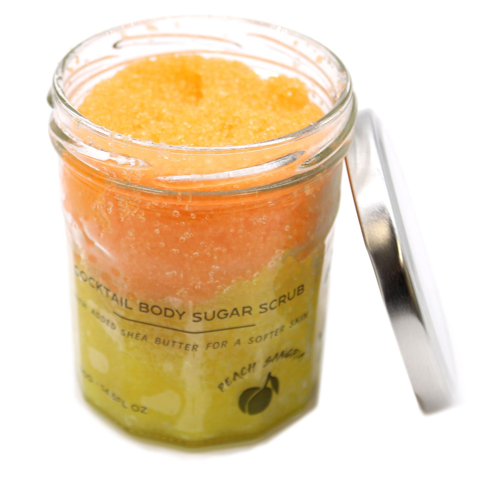 Esfoliante Corporal de Açúcar Perfumado - Sangria de Pêssego - 300 g