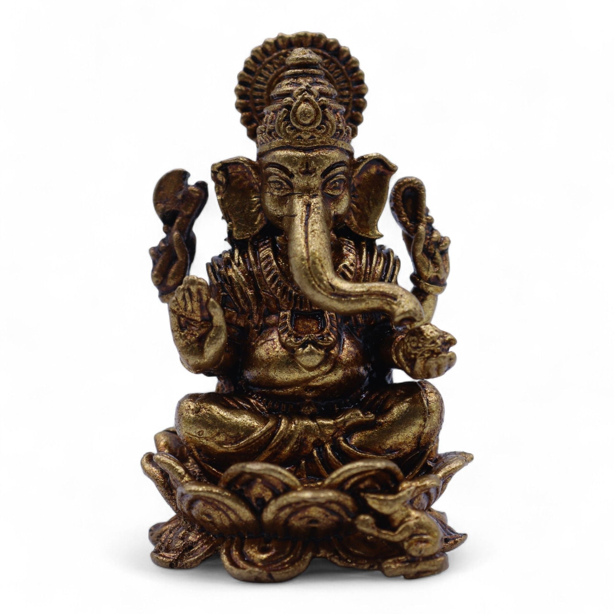 Deuses em Miniatura em Latão – Ganesha (52 g)