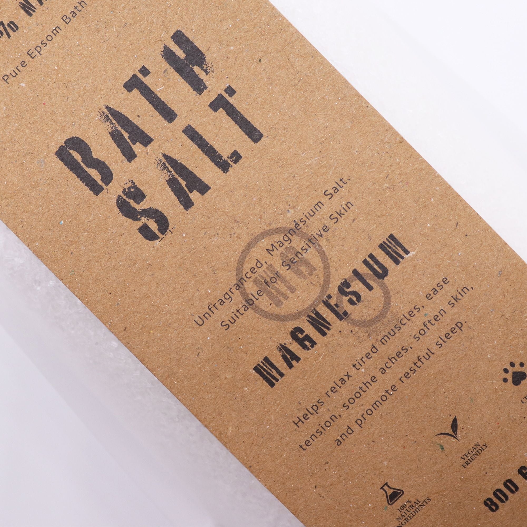 Greenman Rituals Sales de Baño Epsom con Magnesio - Fórmula Pura