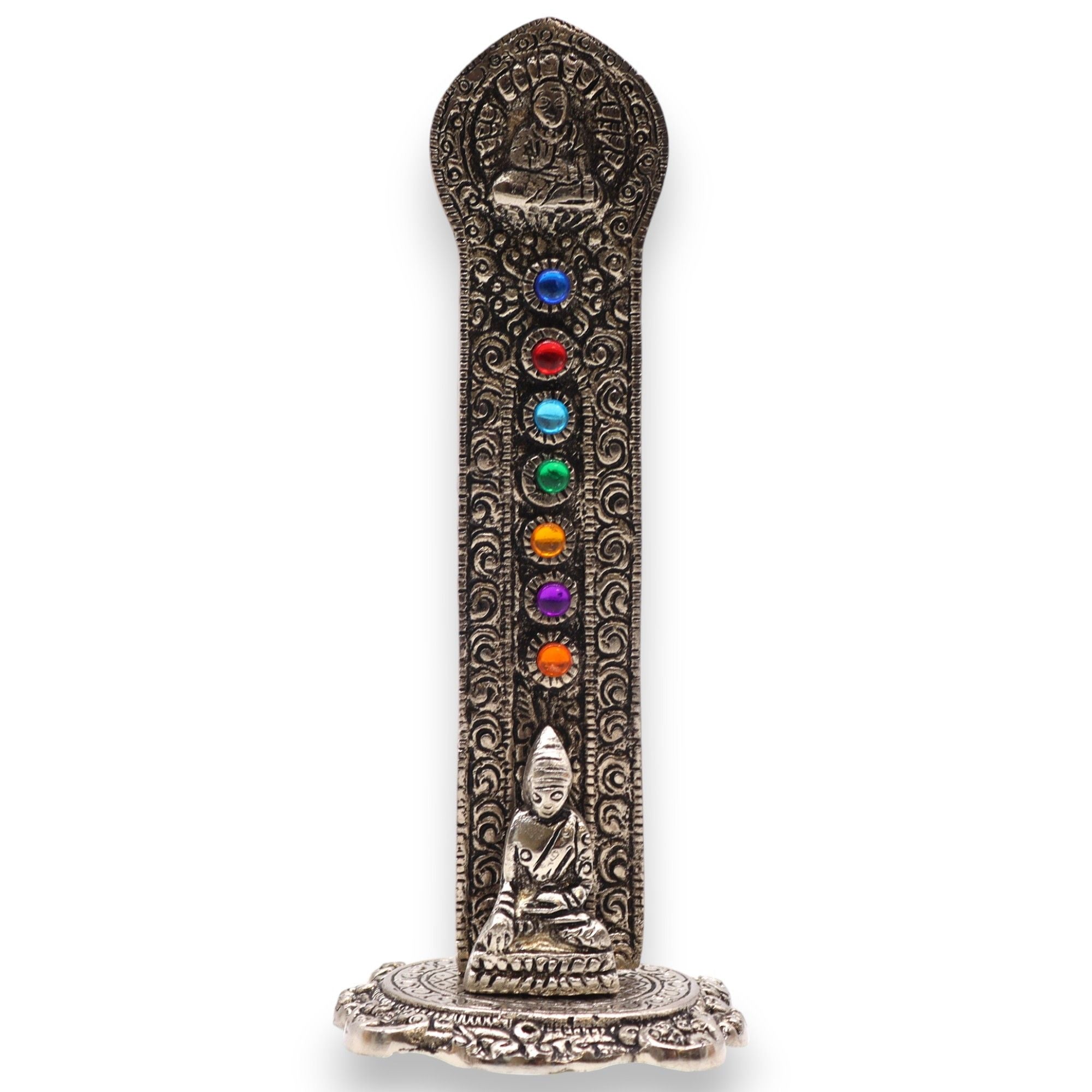Seven Chakra Buddha Tower Incense Holder