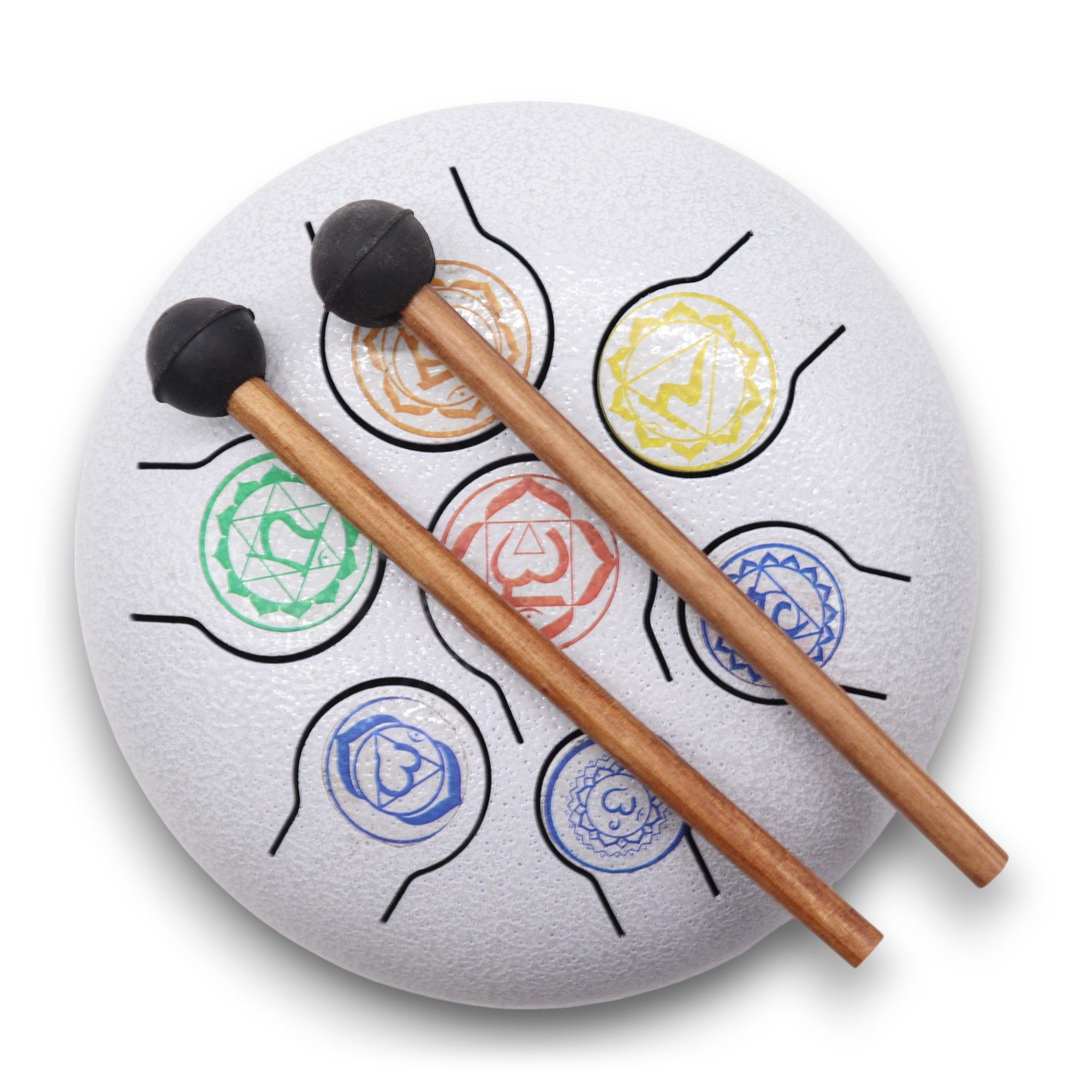 Tambor Hapi 7 Chakras - 18 cm