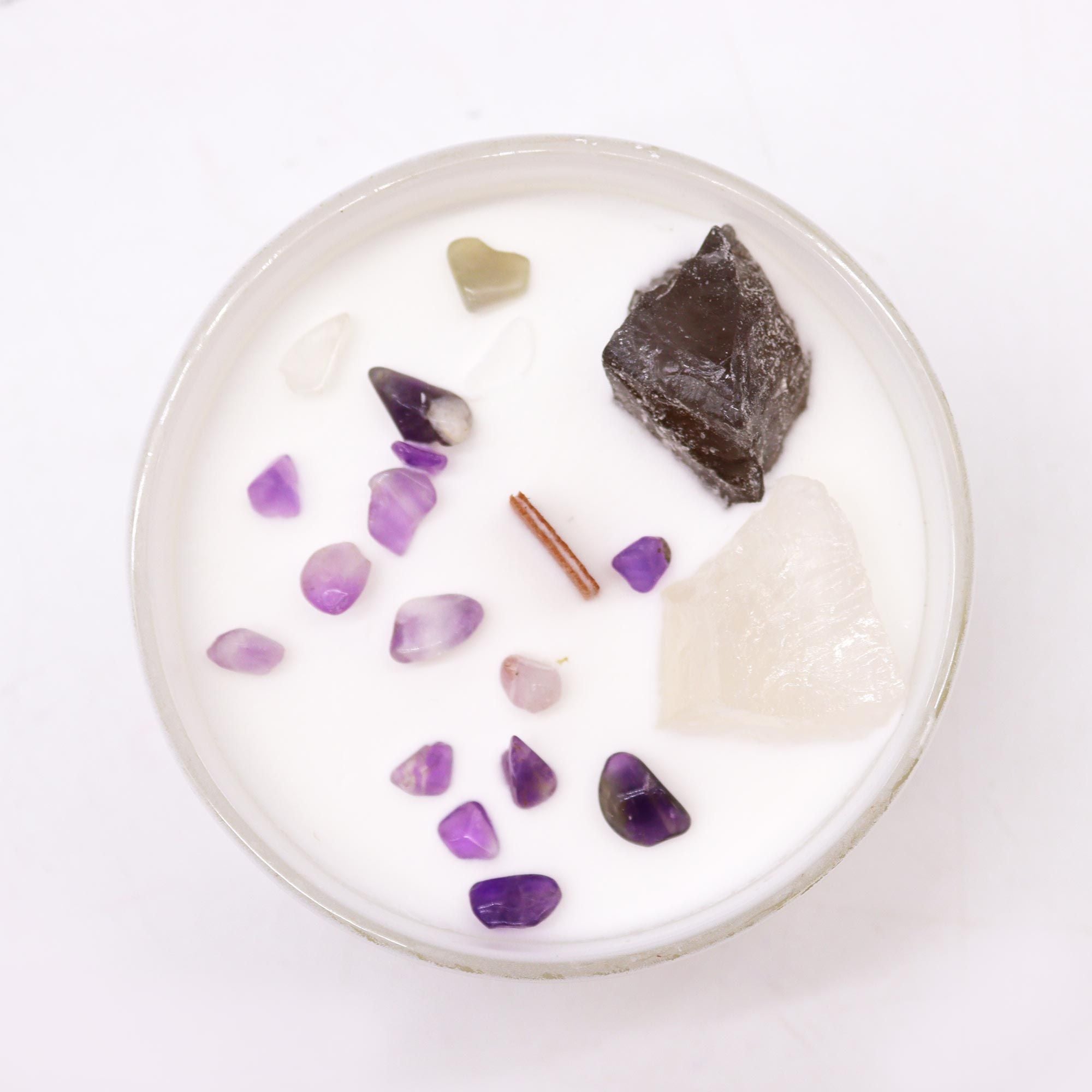 Vela de Cristal Chakra Coroa