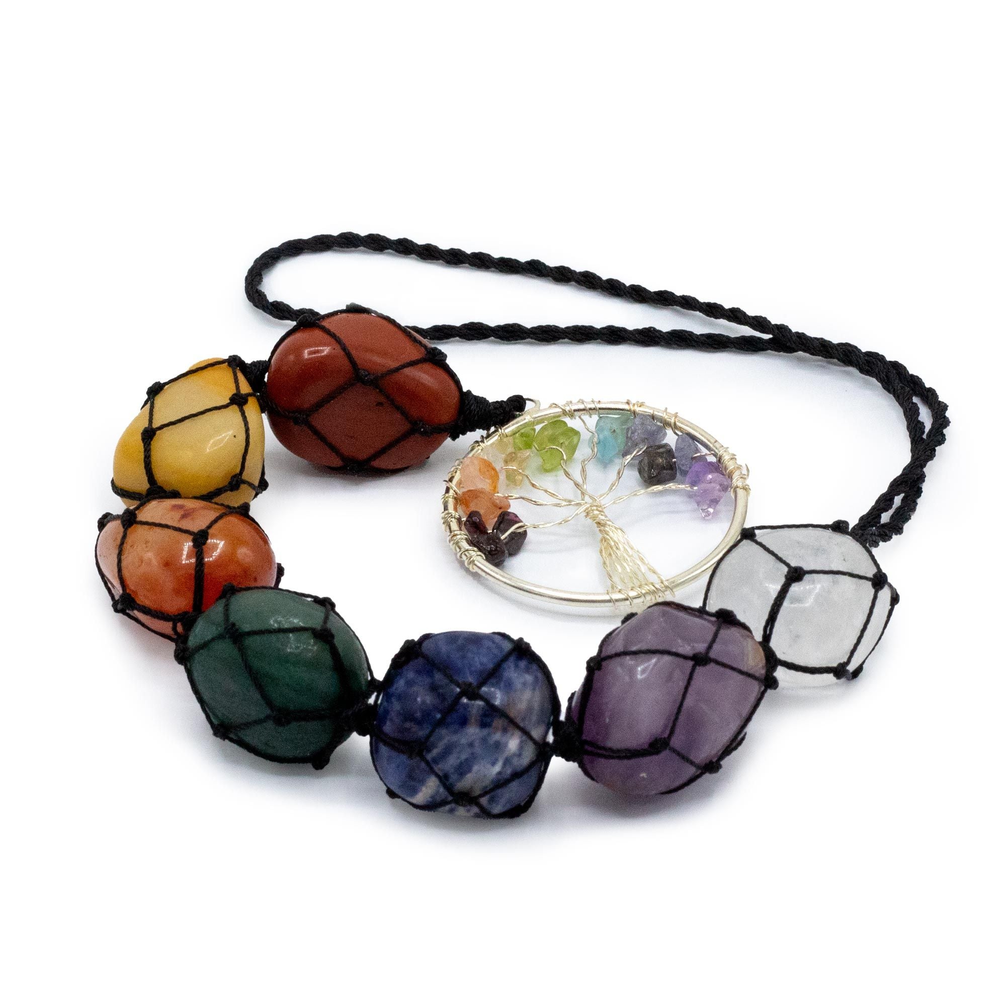Pendente em Pedra Chakra Árvore da Vida