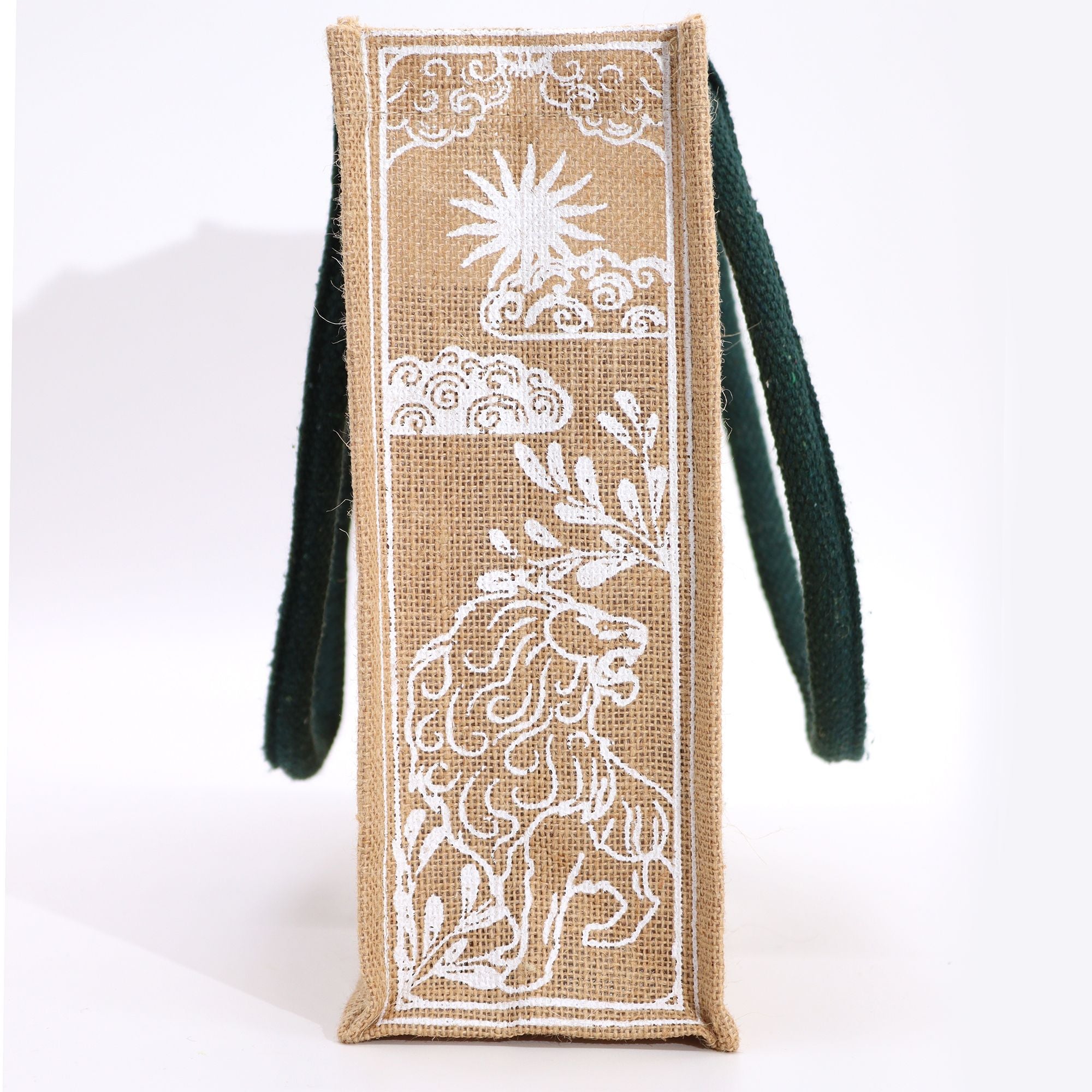 Bolsa Grande de Juta Hop Hare - Sou Forte