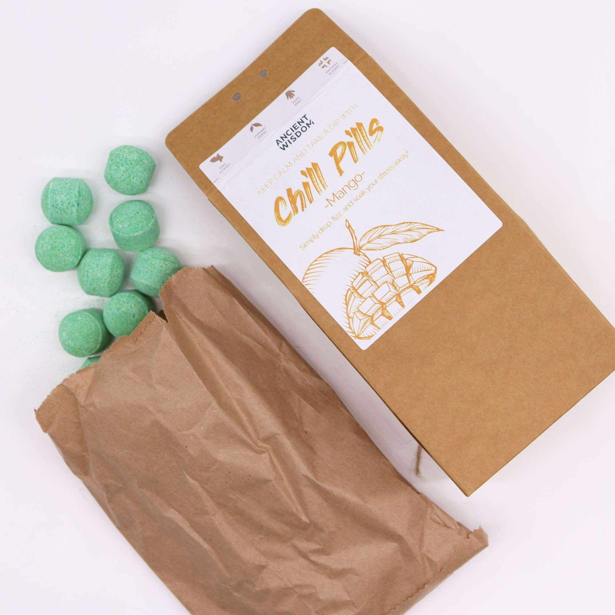 Conjunto Presente Chill Pills - Manga - 350 g