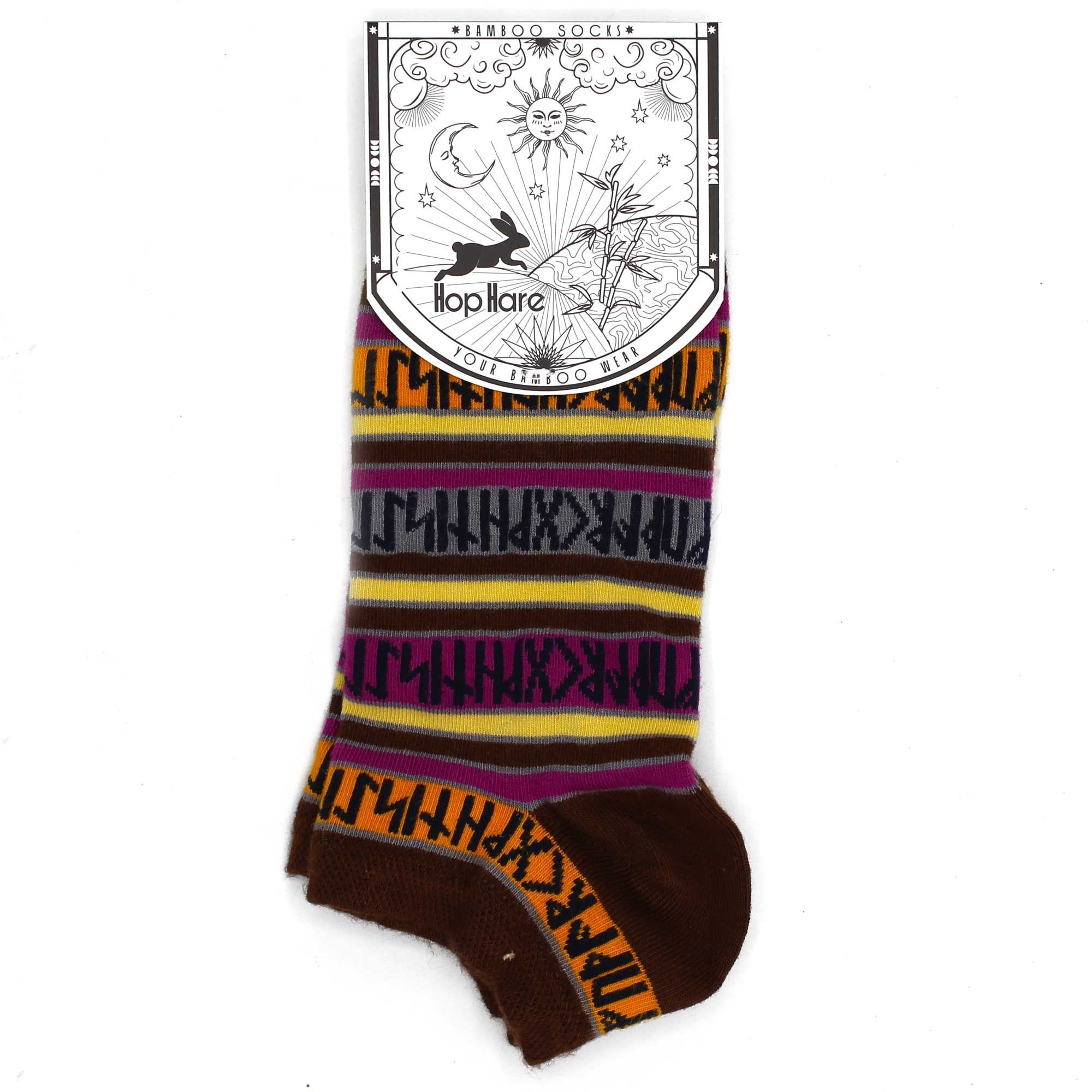 Soquetes de bambu Hop Hare S/M 36-40 - Pedras Rúnicas