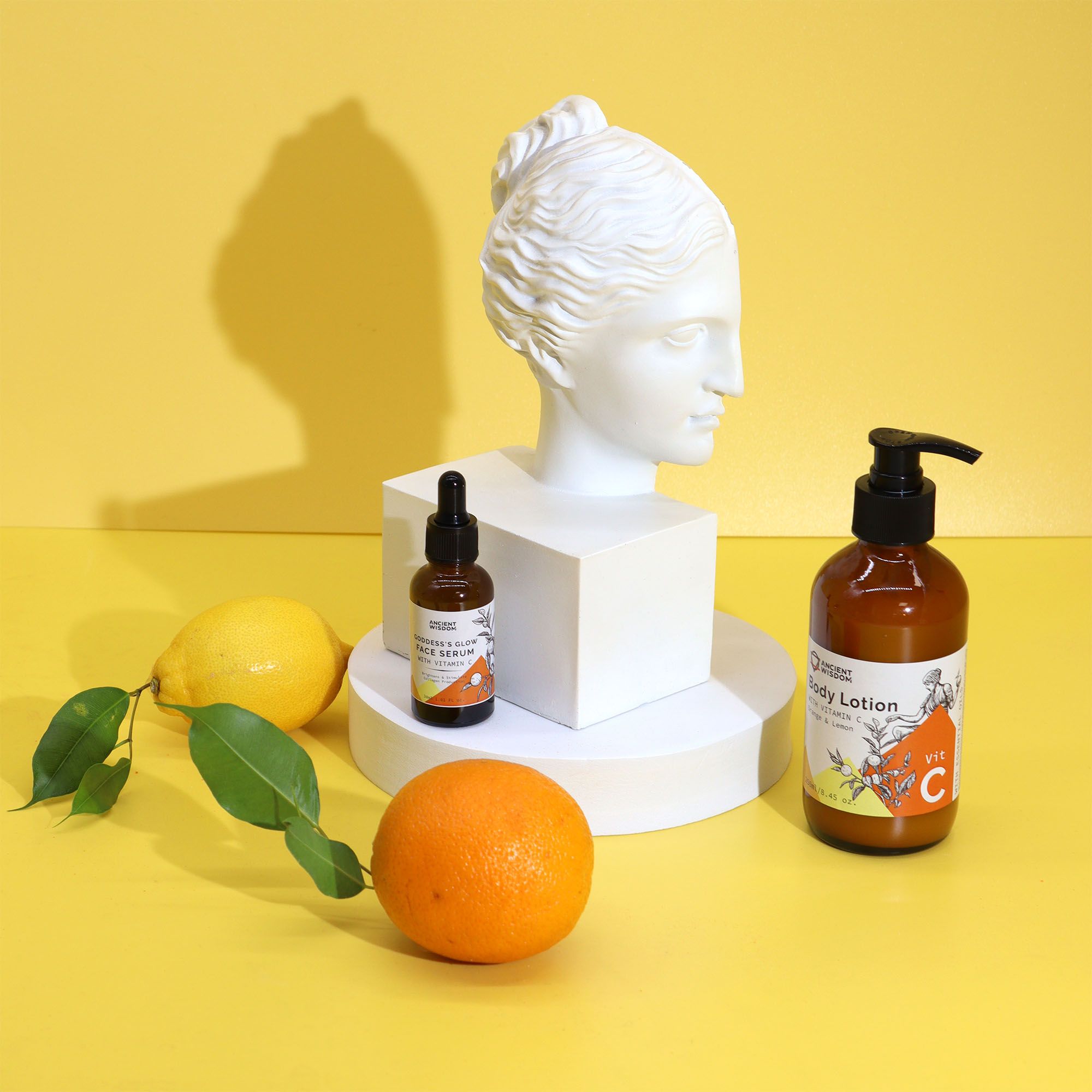 Loção Corporal com Vitamina C - Laranja e Limão