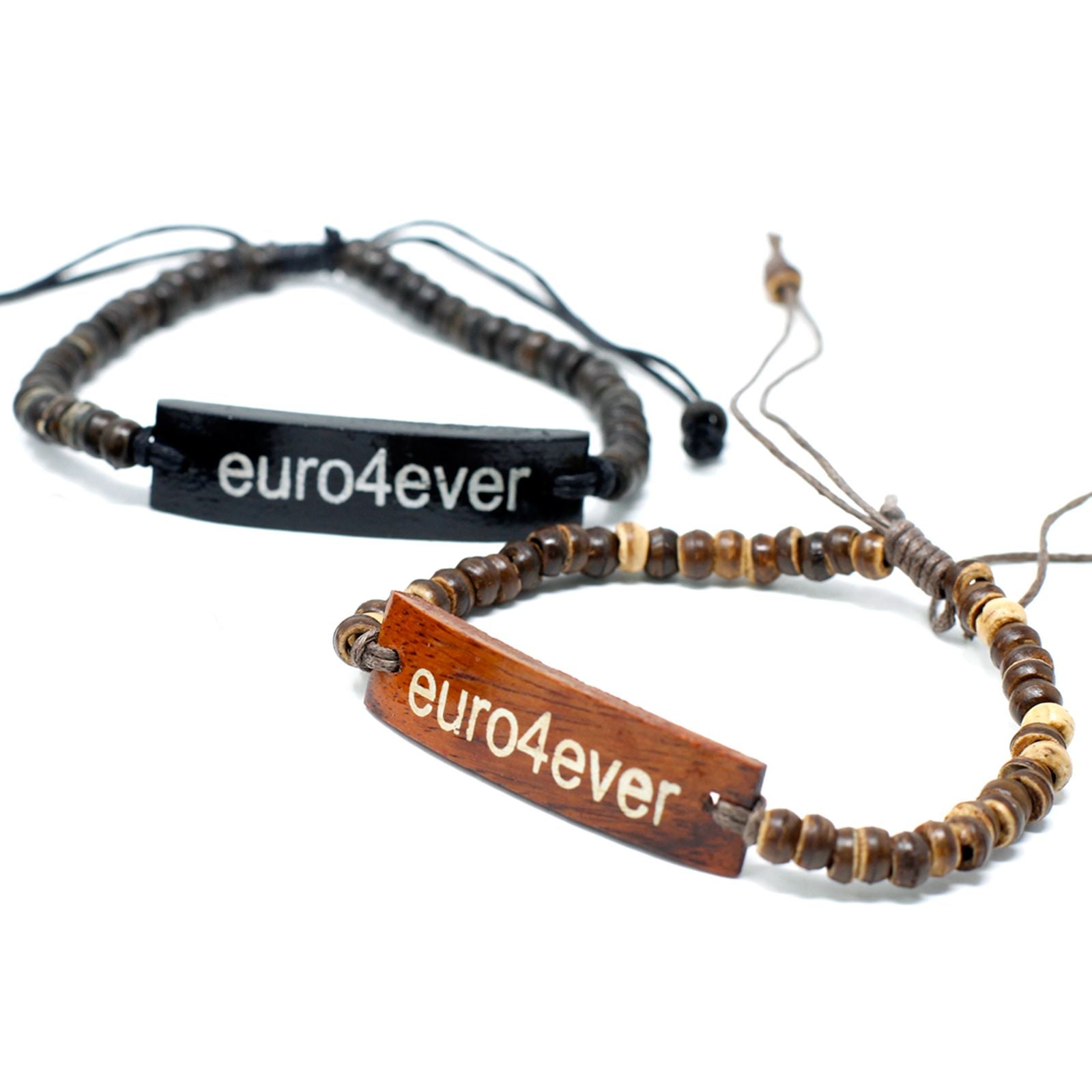 Pulseras con lema de coco – Euro4Ever