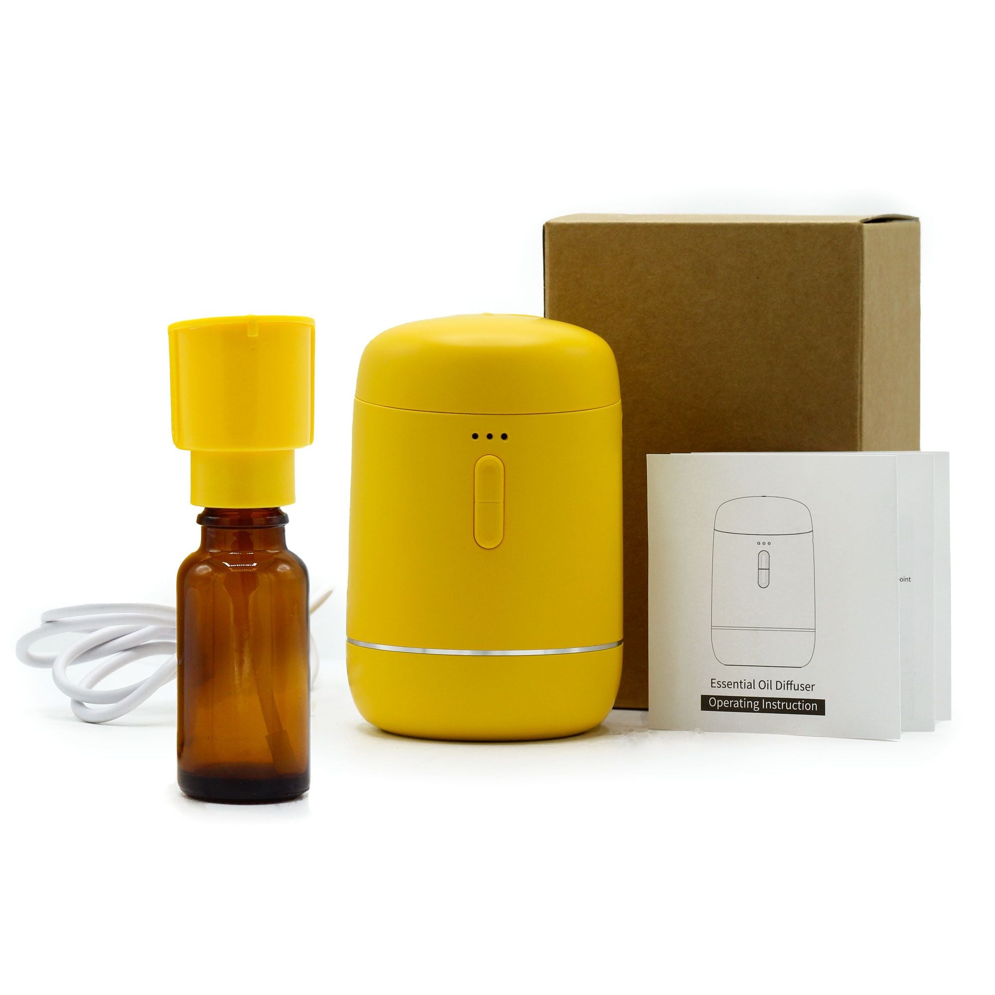 Difusor de aceites esenciales sin agua USB-C - Amarillo