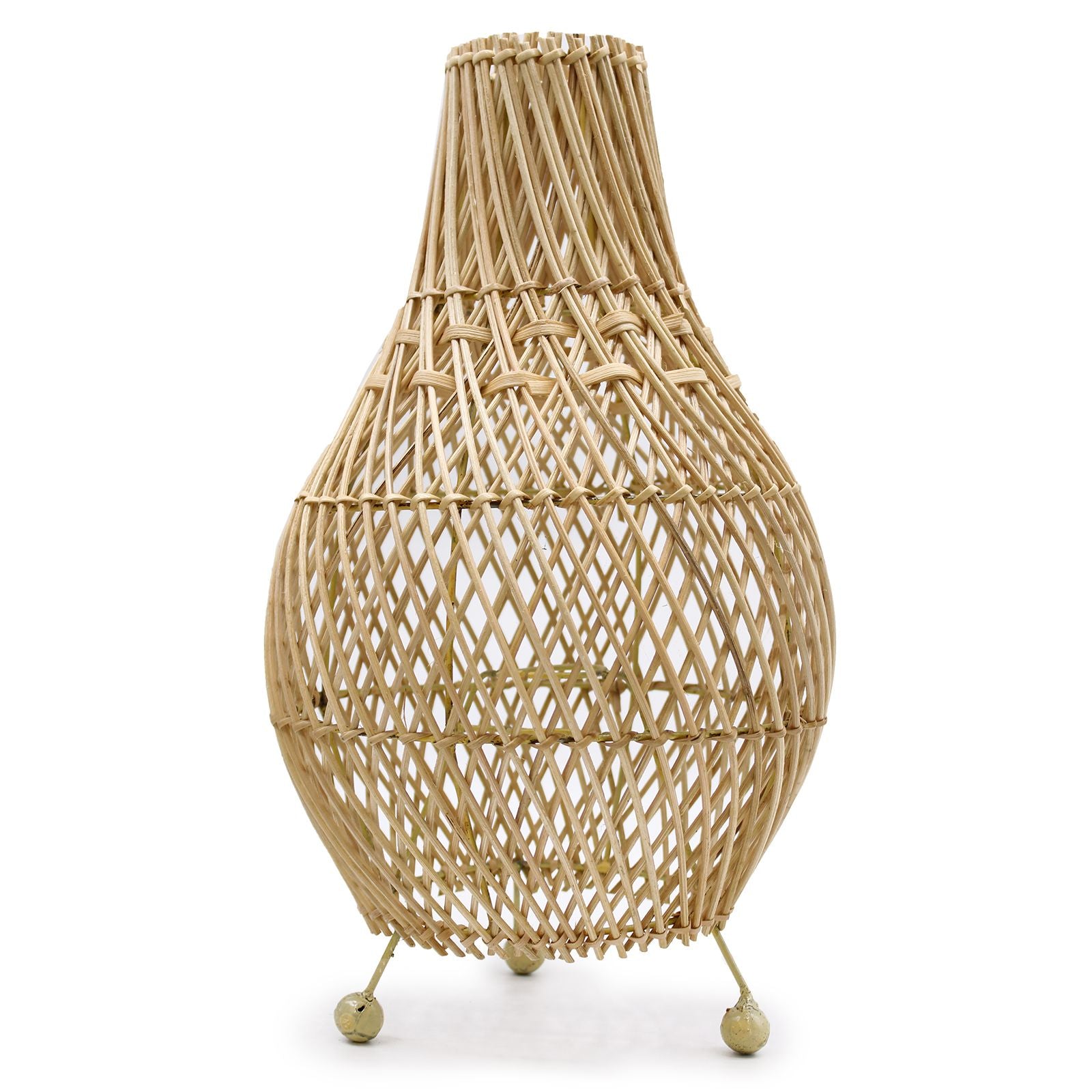 Lâmpada de Mesa em Rattan – Natural