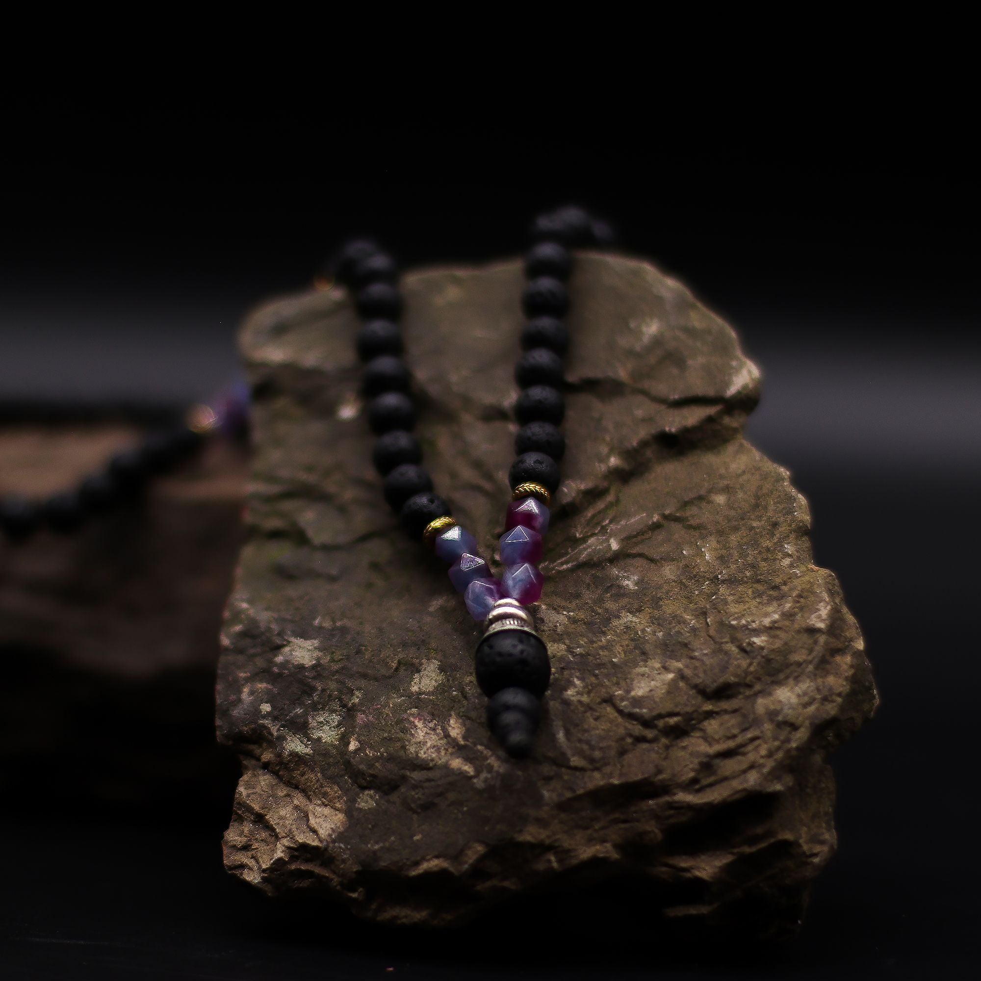 Essence of the Volcano Necklace - Embrace the Dark Side