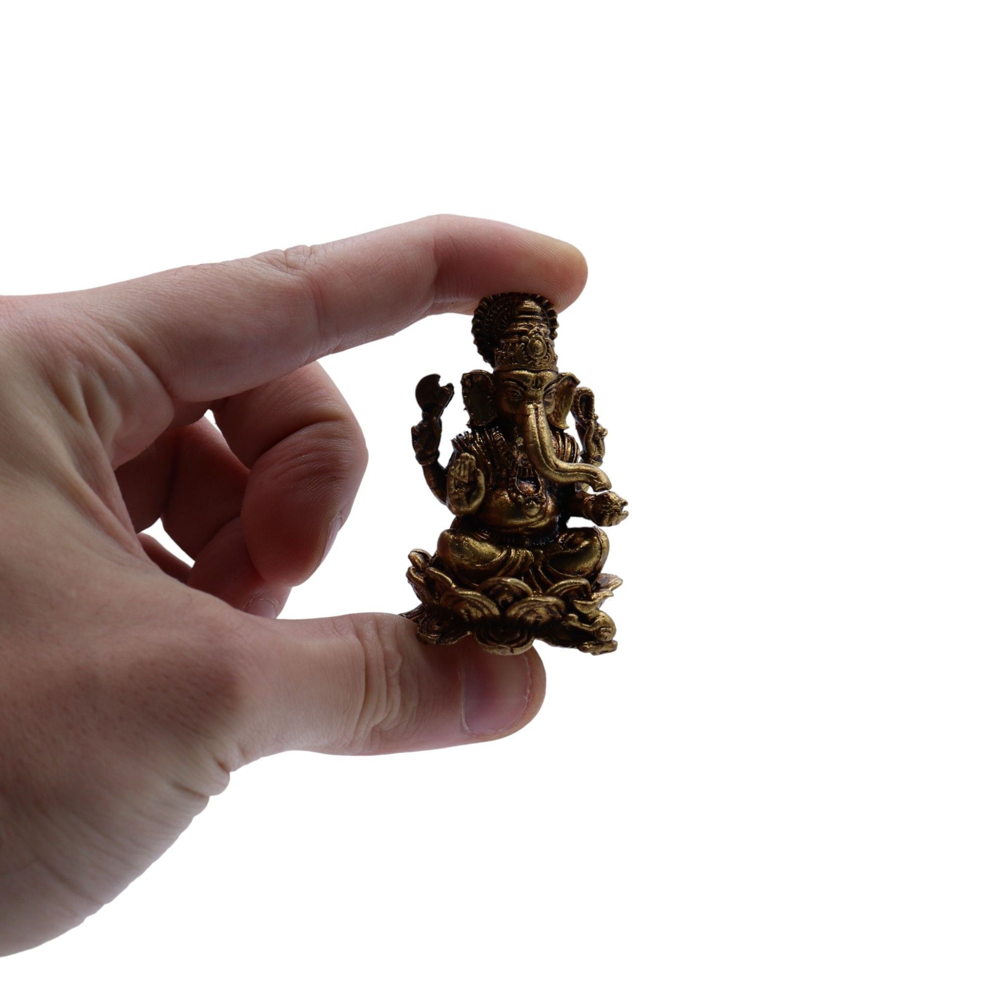 Deuses em Miniatura em Latão – Ganesha (52 g)