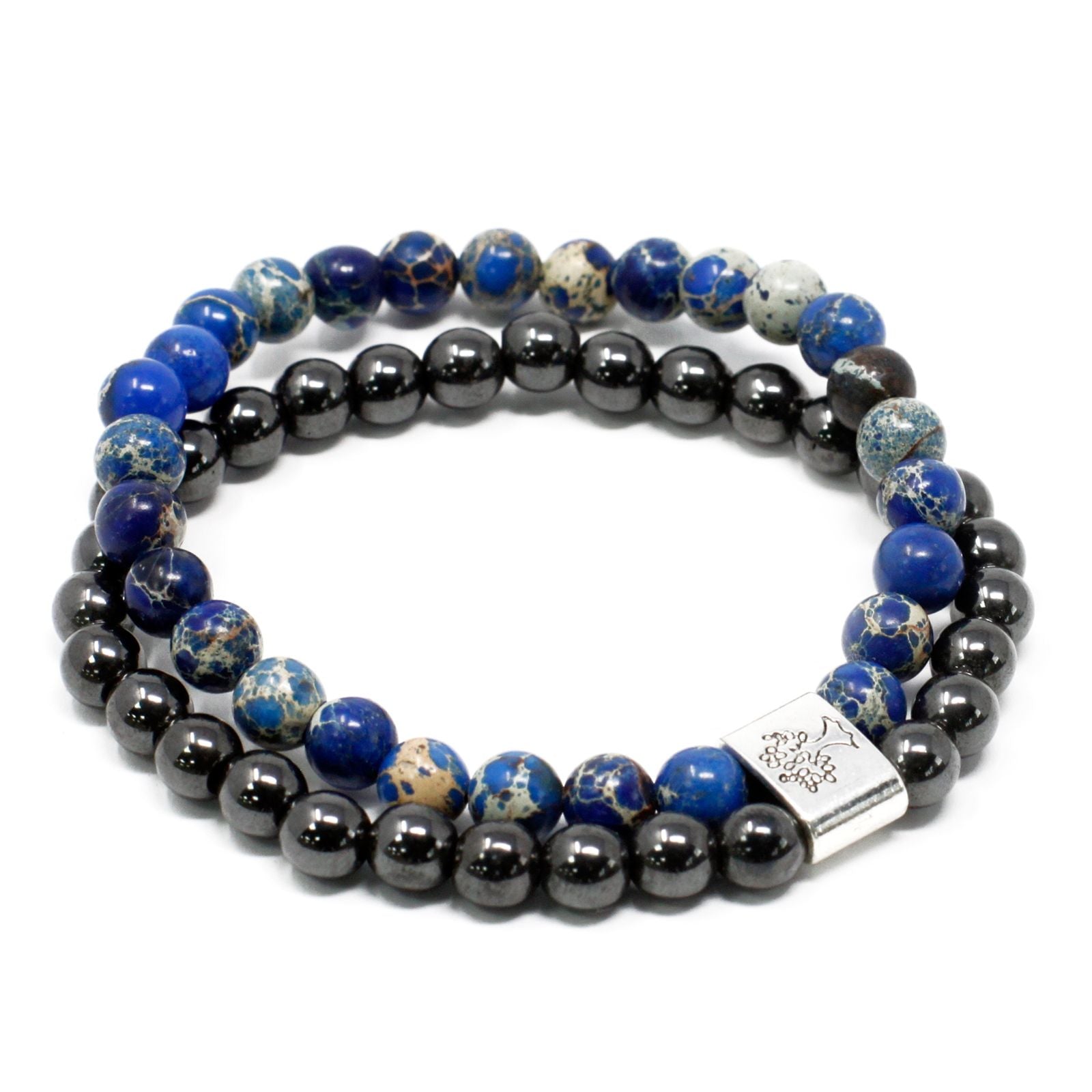 Pulseira Magnética em Pedras Naturais – Sodalite