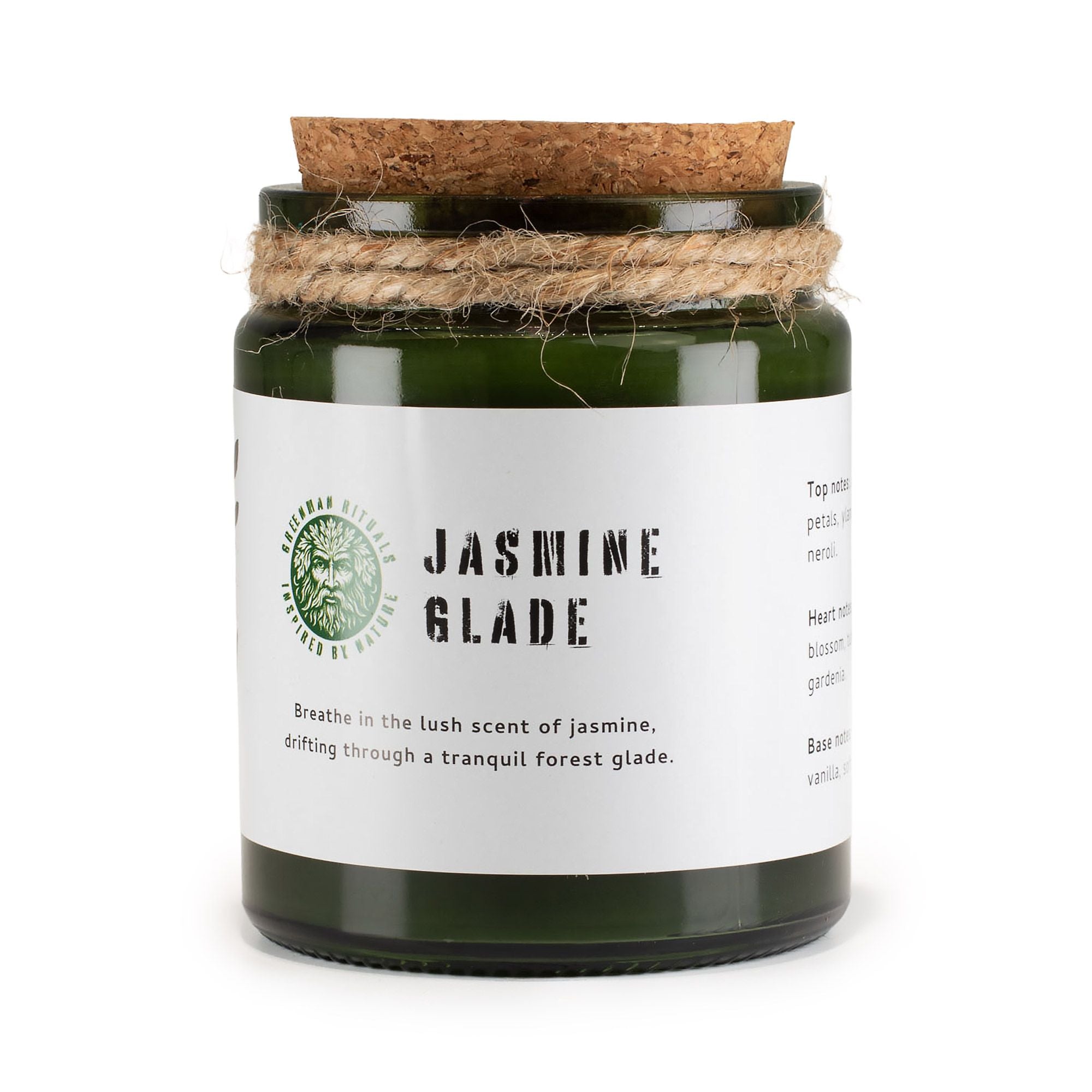 Vela de Soja Greenman Woodwick Clareira de Jasmim