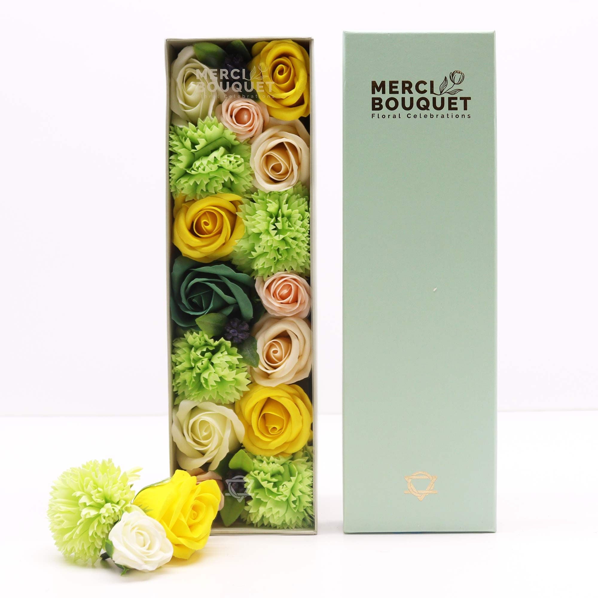 Caixa Longa - Celebrações de Primavera - Amarelo e Verde