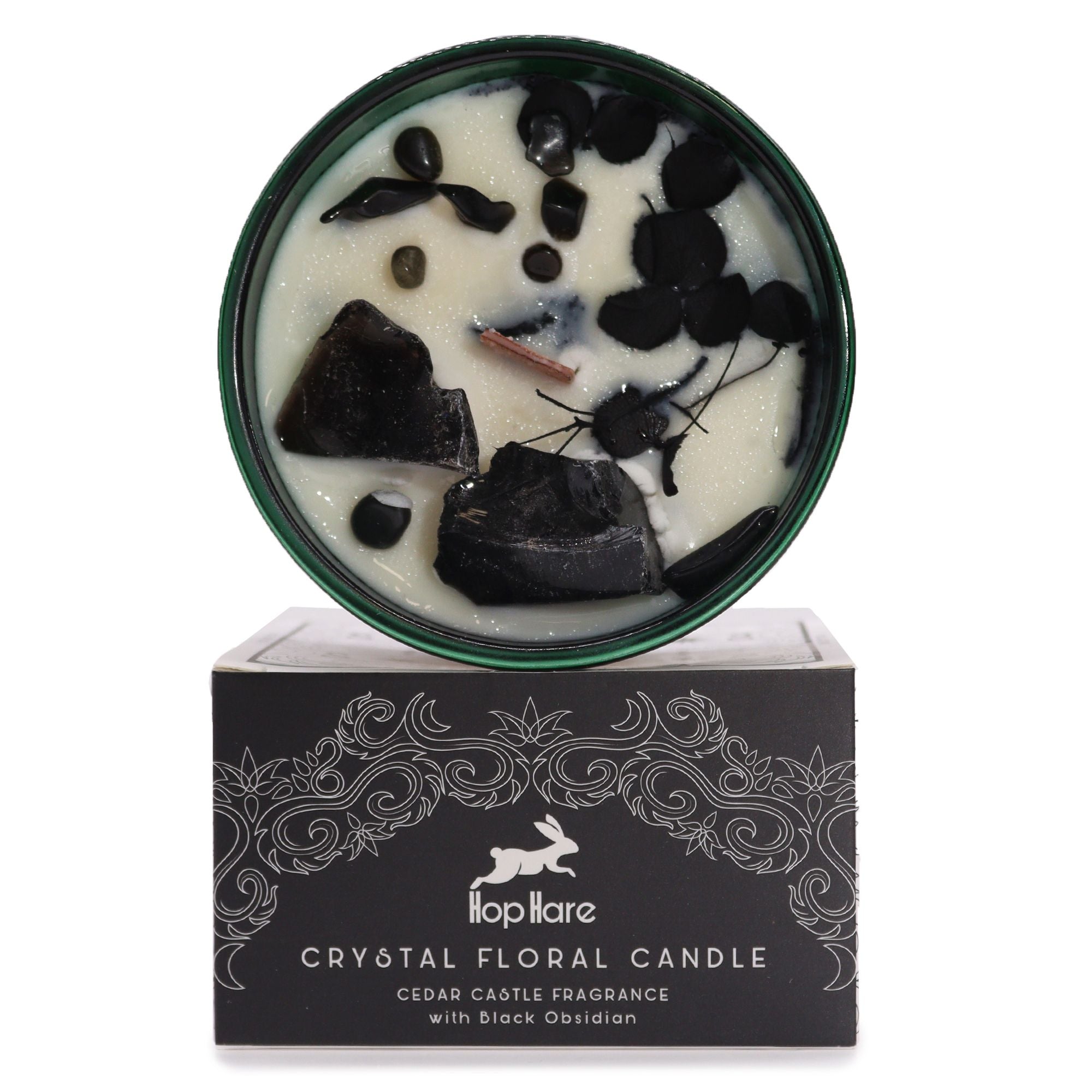 Vela Floral Mágica com Cristal Hop Hare Cavaleiro da Espada