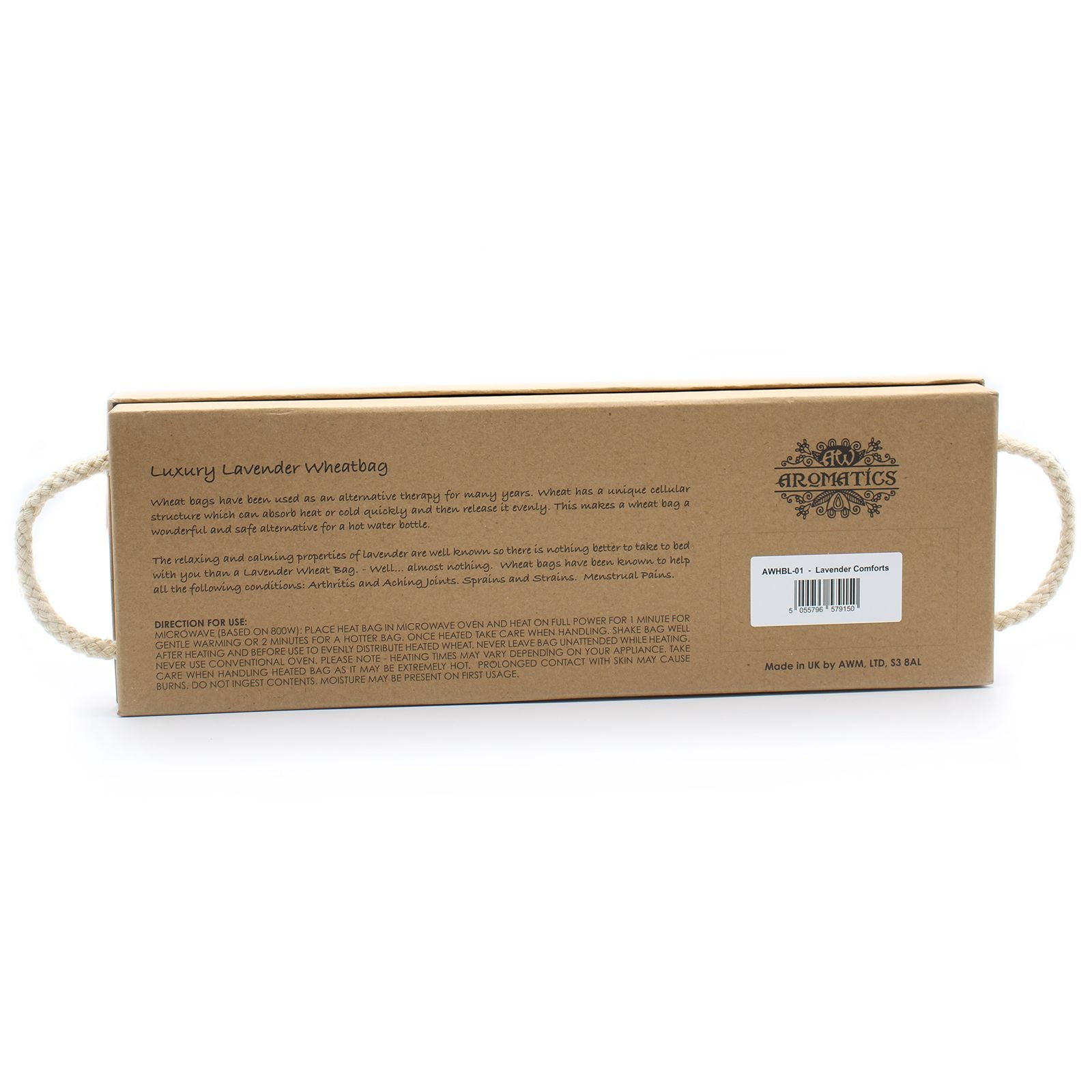 Bolsa de Trigo de Lavanda Premium em Caixa de Presente – Lavanda