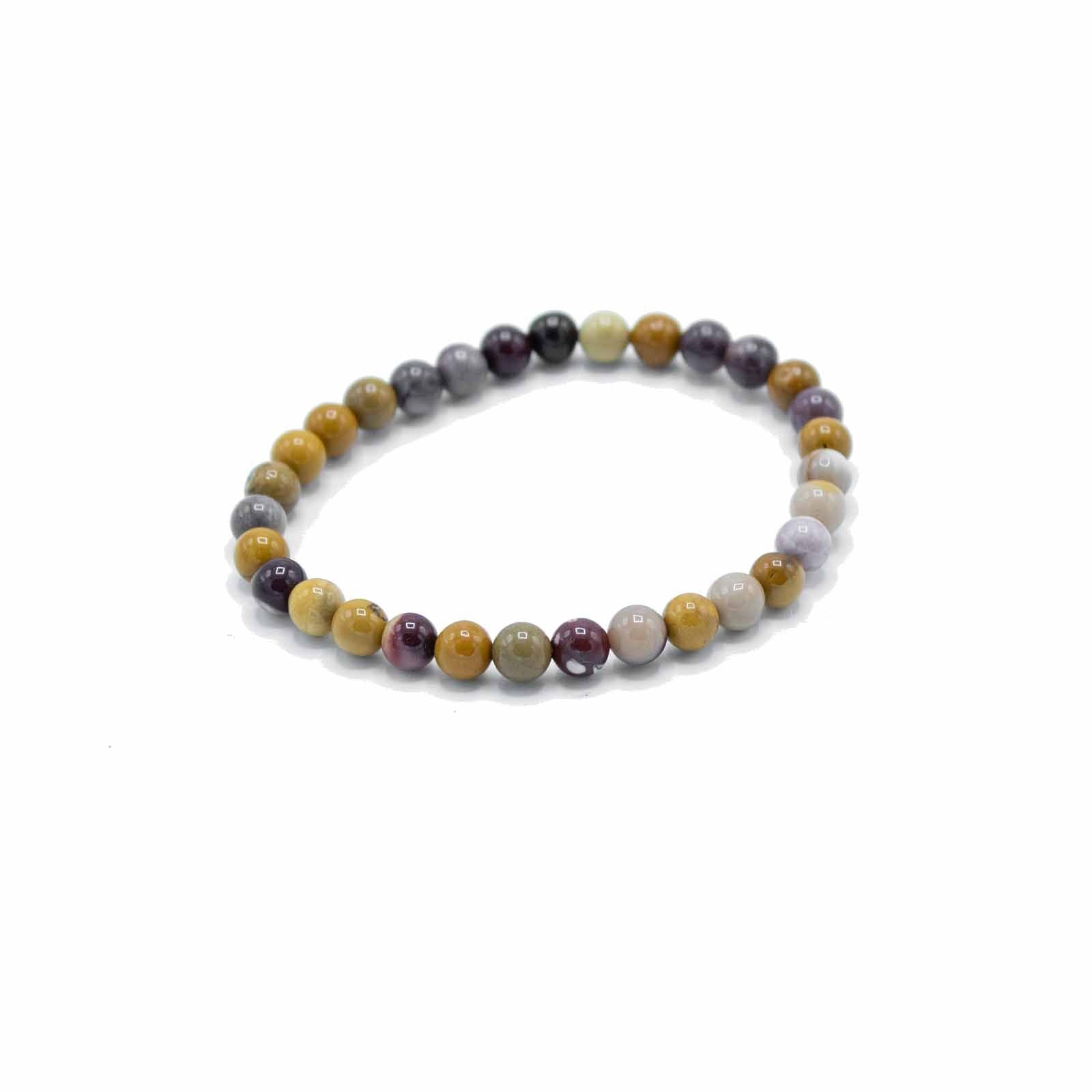 Natural Stone Manifestation Bracelet - Rare Mookaite - Wisdom
