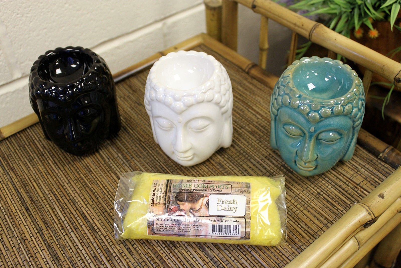 Queimador de Óleo Buda – Preto