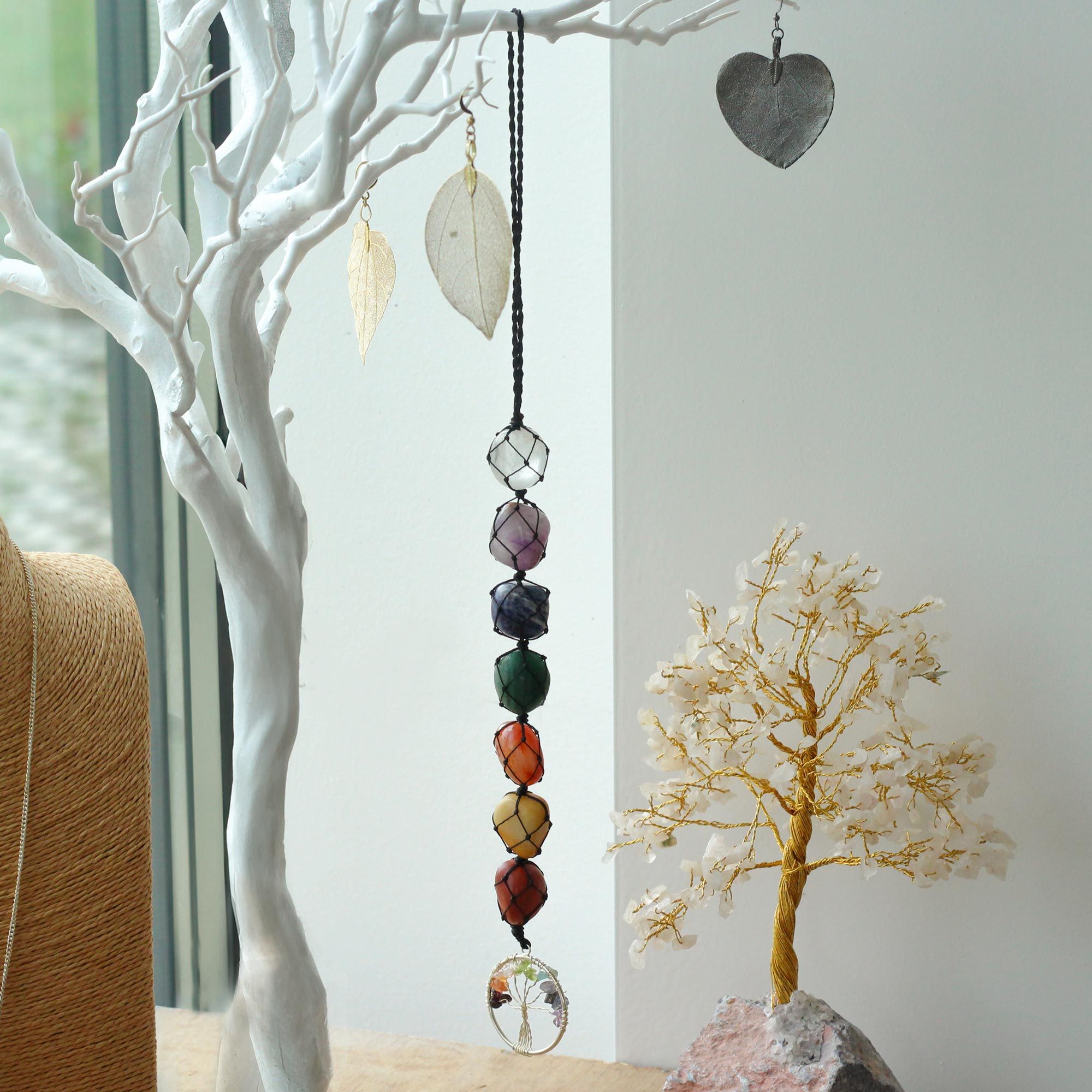 Pendente em Pedra Chakra Árvore da Vida