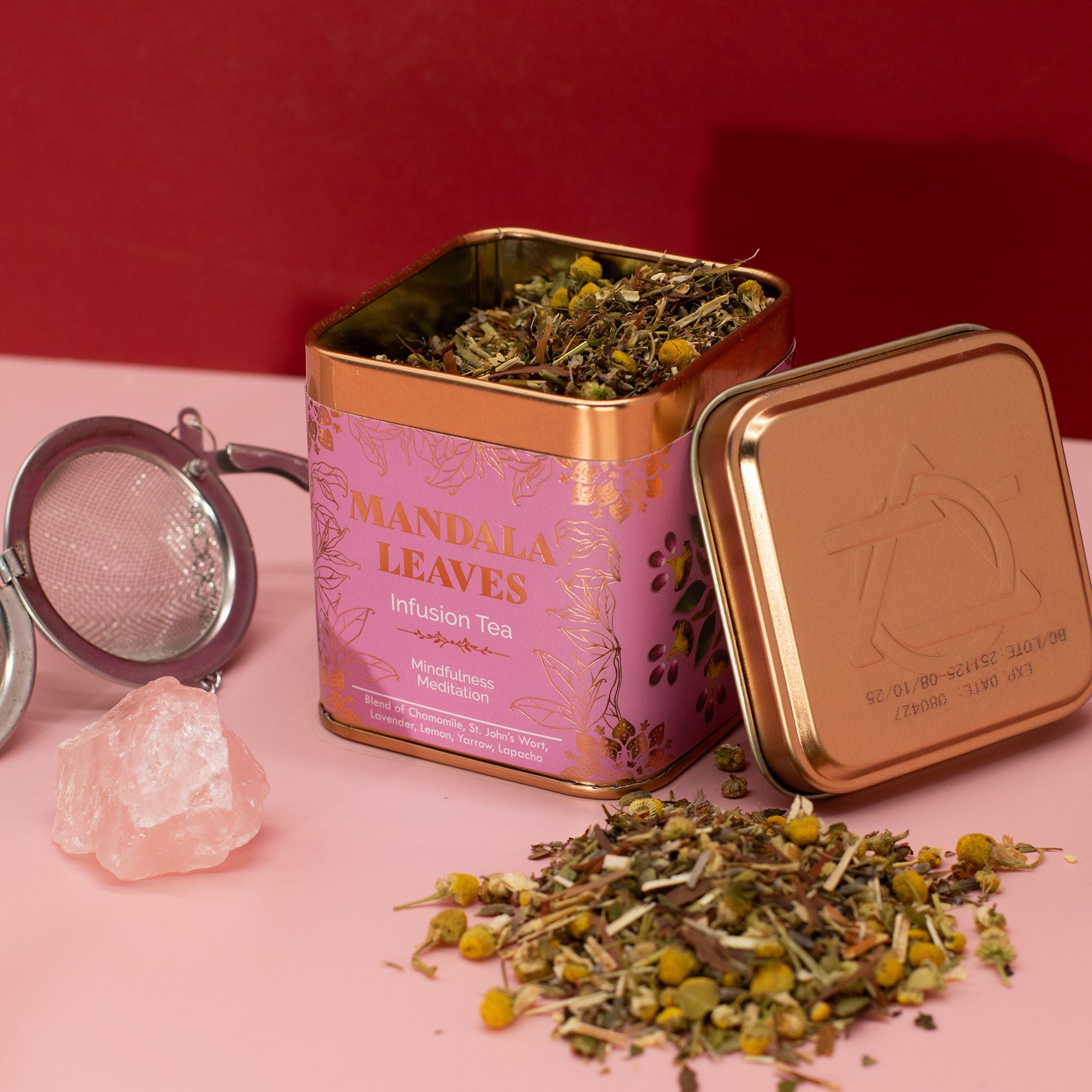 Mistura de Chá Atenção Plena e Meditação – Lata 50g