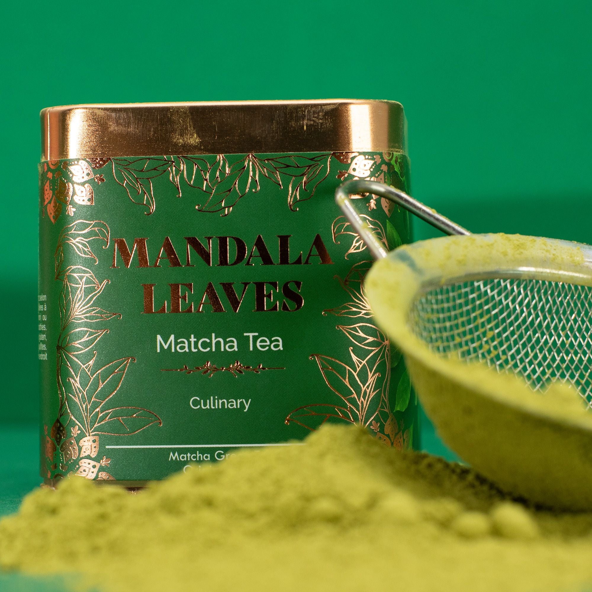 Chá Matcha Culinário Biológico – Lata 50g