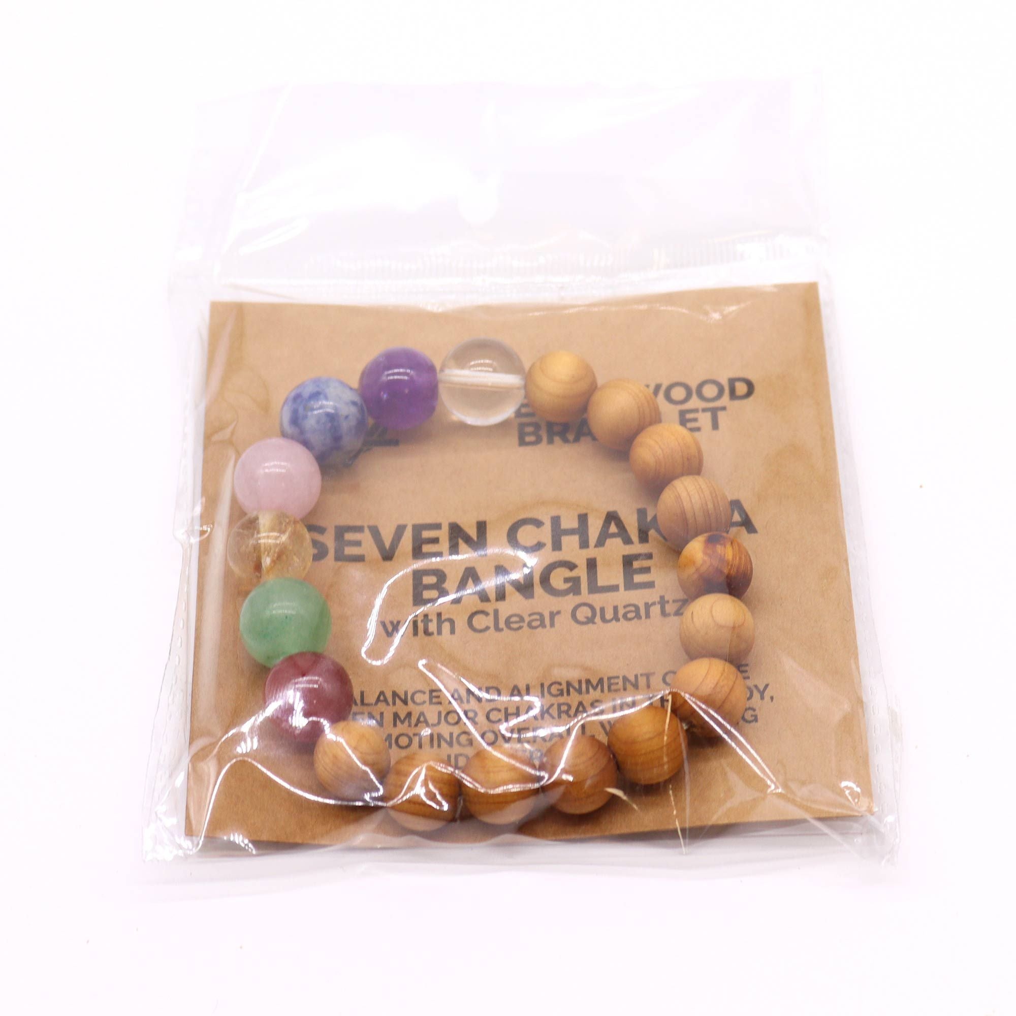Cedarwood Bracelet - 7 Chakras