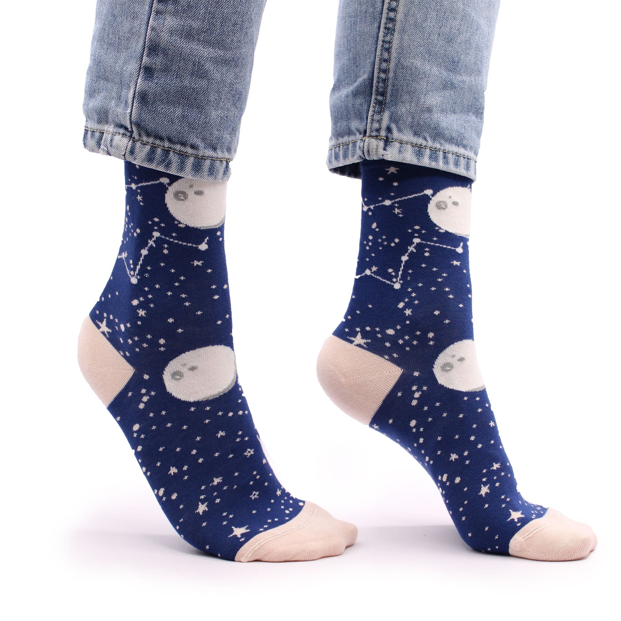 Meias de bambu Hop Hare S/M - Moonwalk