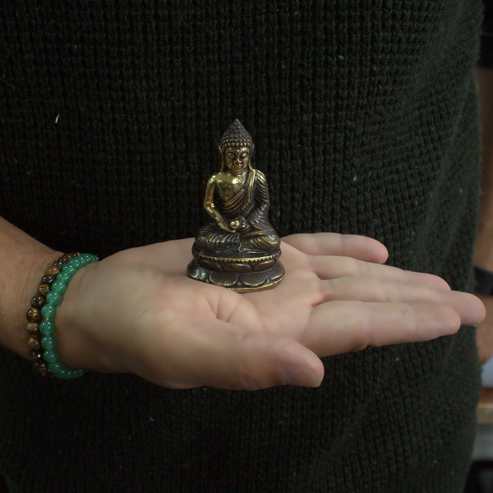 Mini Buda Sentado em Meditação
