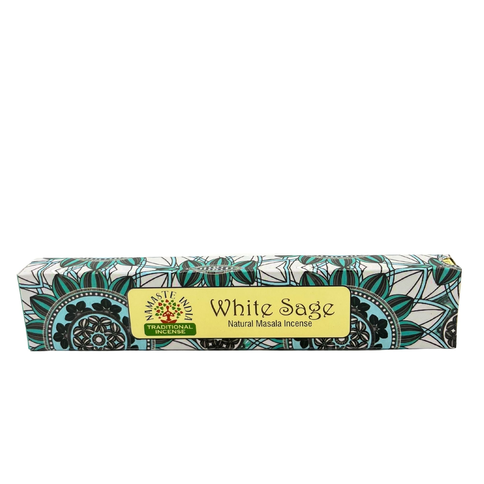 Incenso Namaste Mandala Masala Sálvia Branca