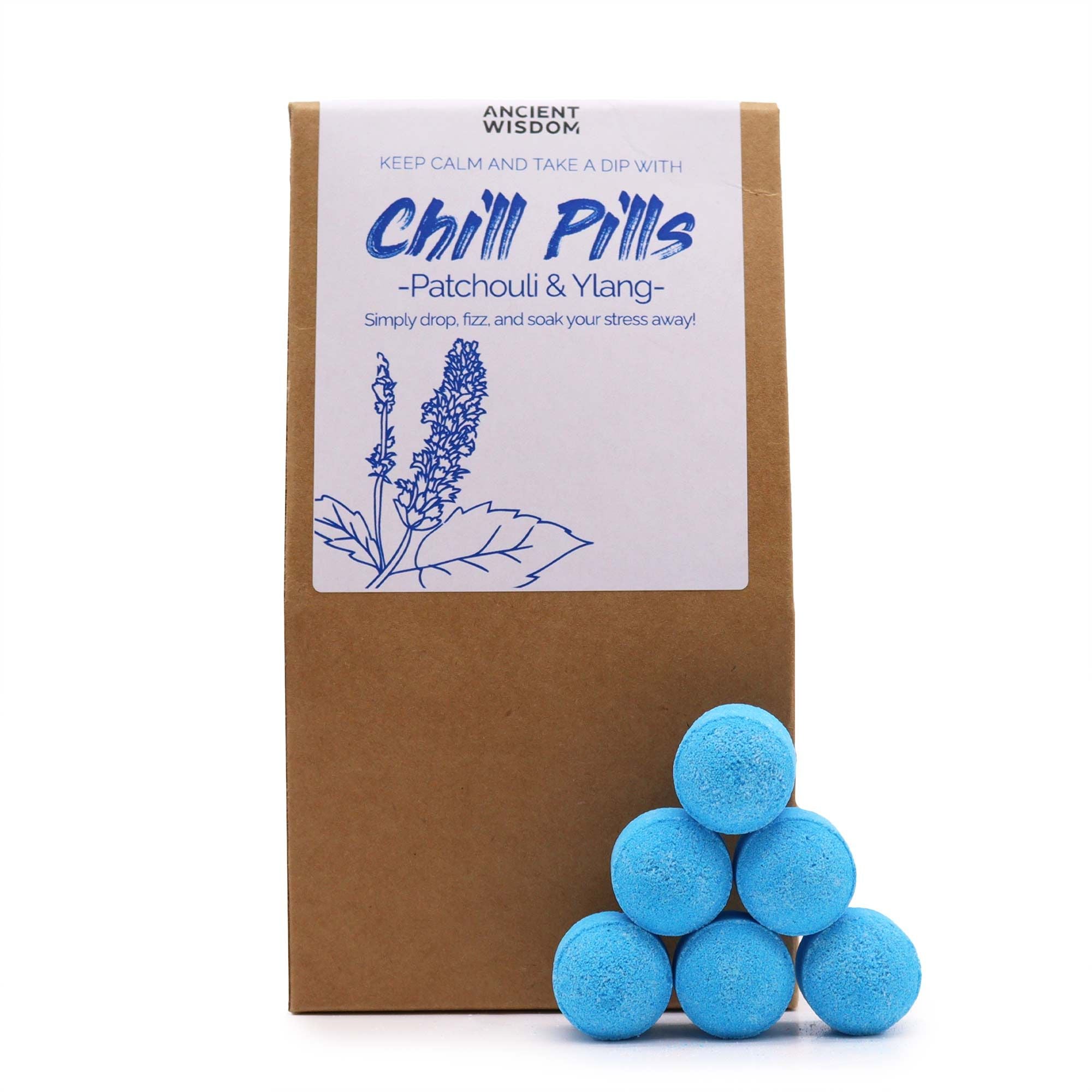 Conjunto Presente Chill Pills - Ylang-Ylang e Patchouli - 350 g