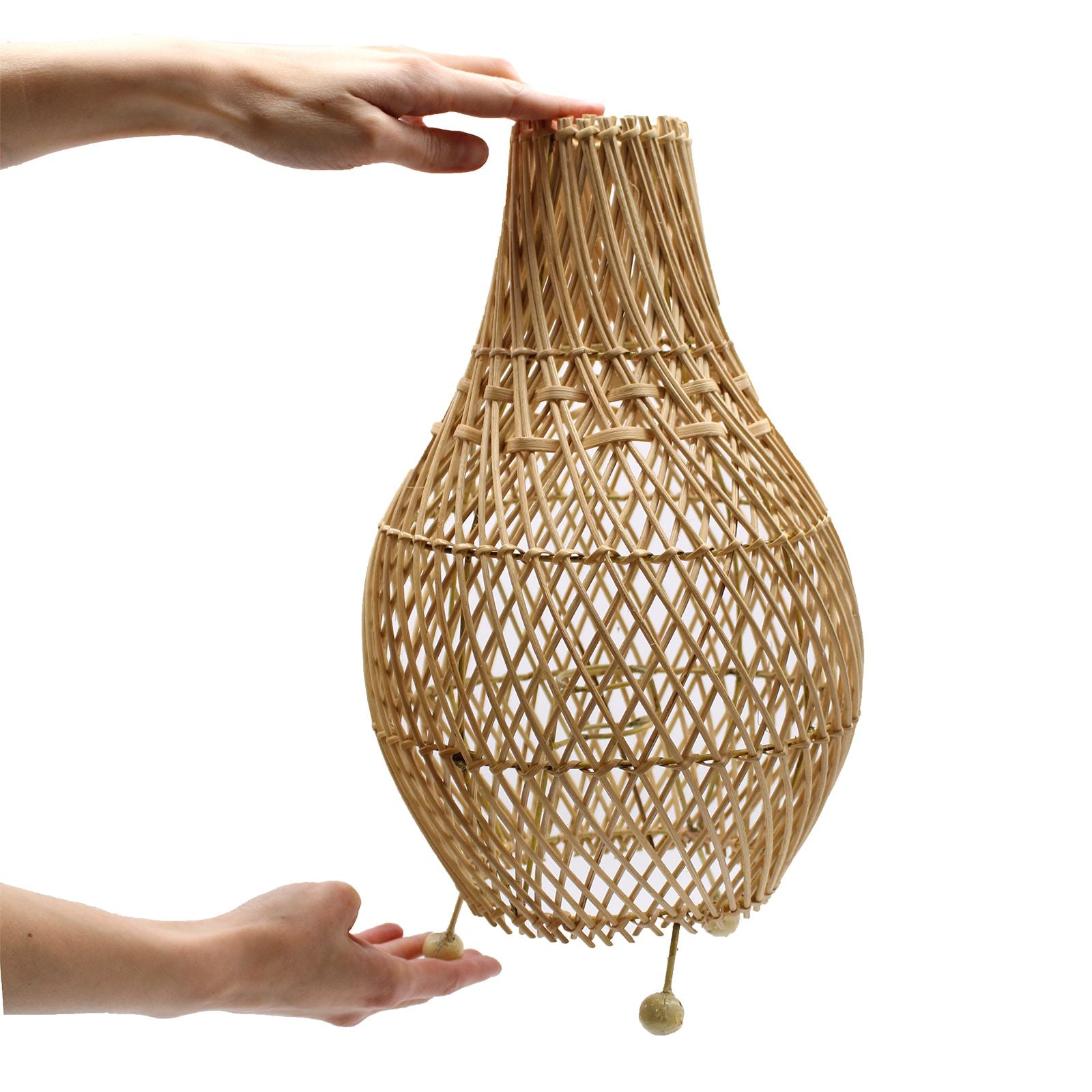 Rattan Table Lamp – Natural