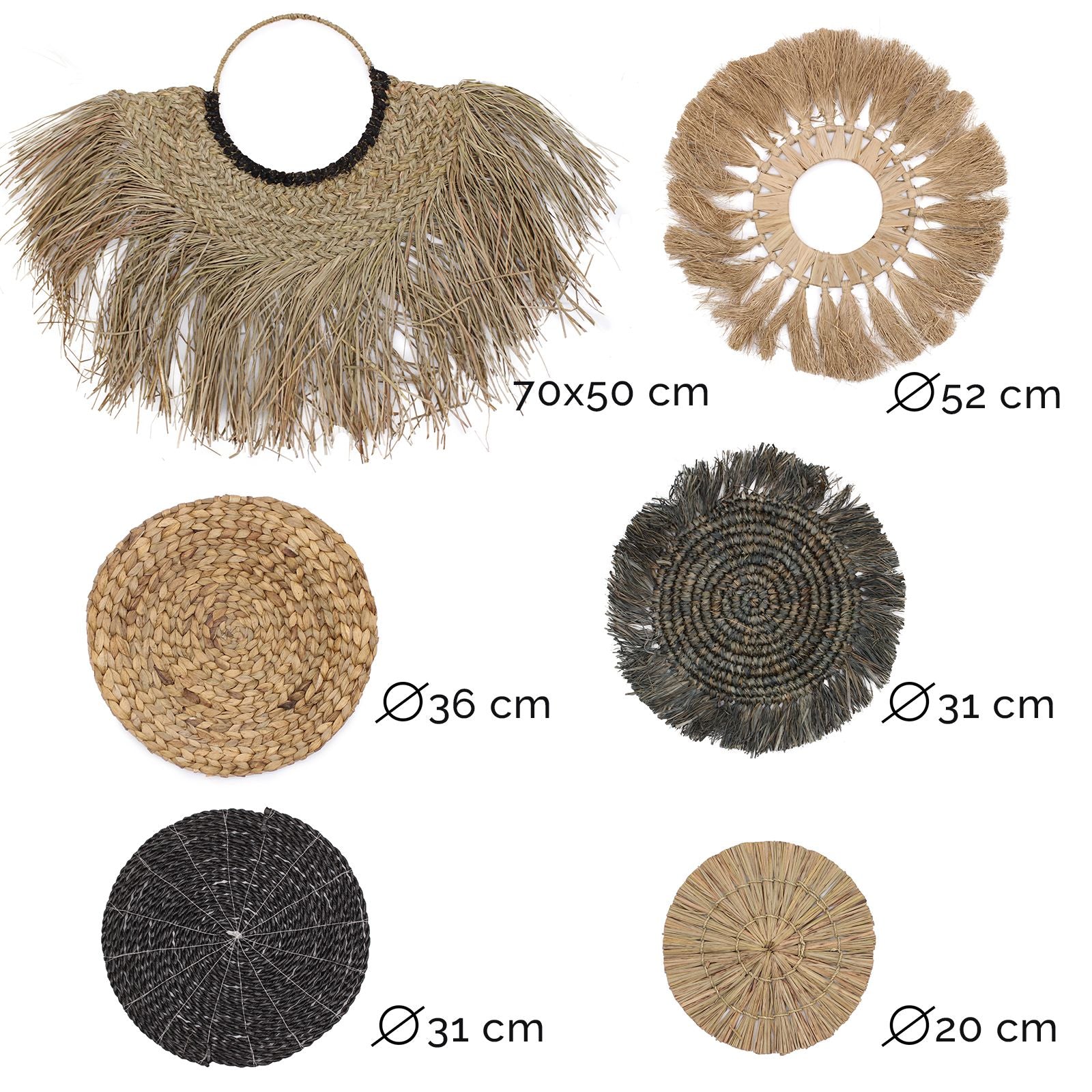 Conjunto de Quadros Naturais Coleção Bintang