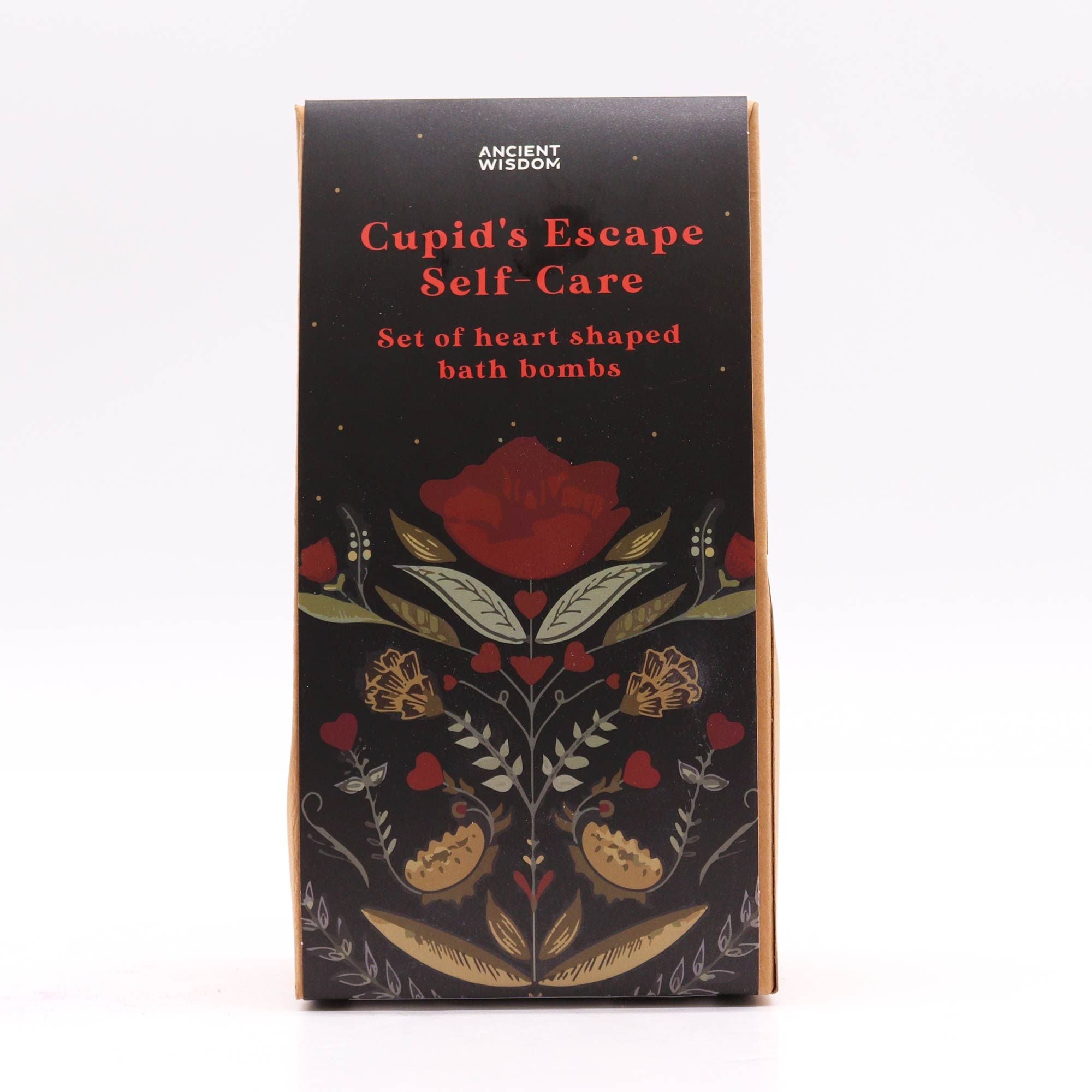 Kit de Bombas de Banho em Coração - Escapadinha de Cupido Autocuidado