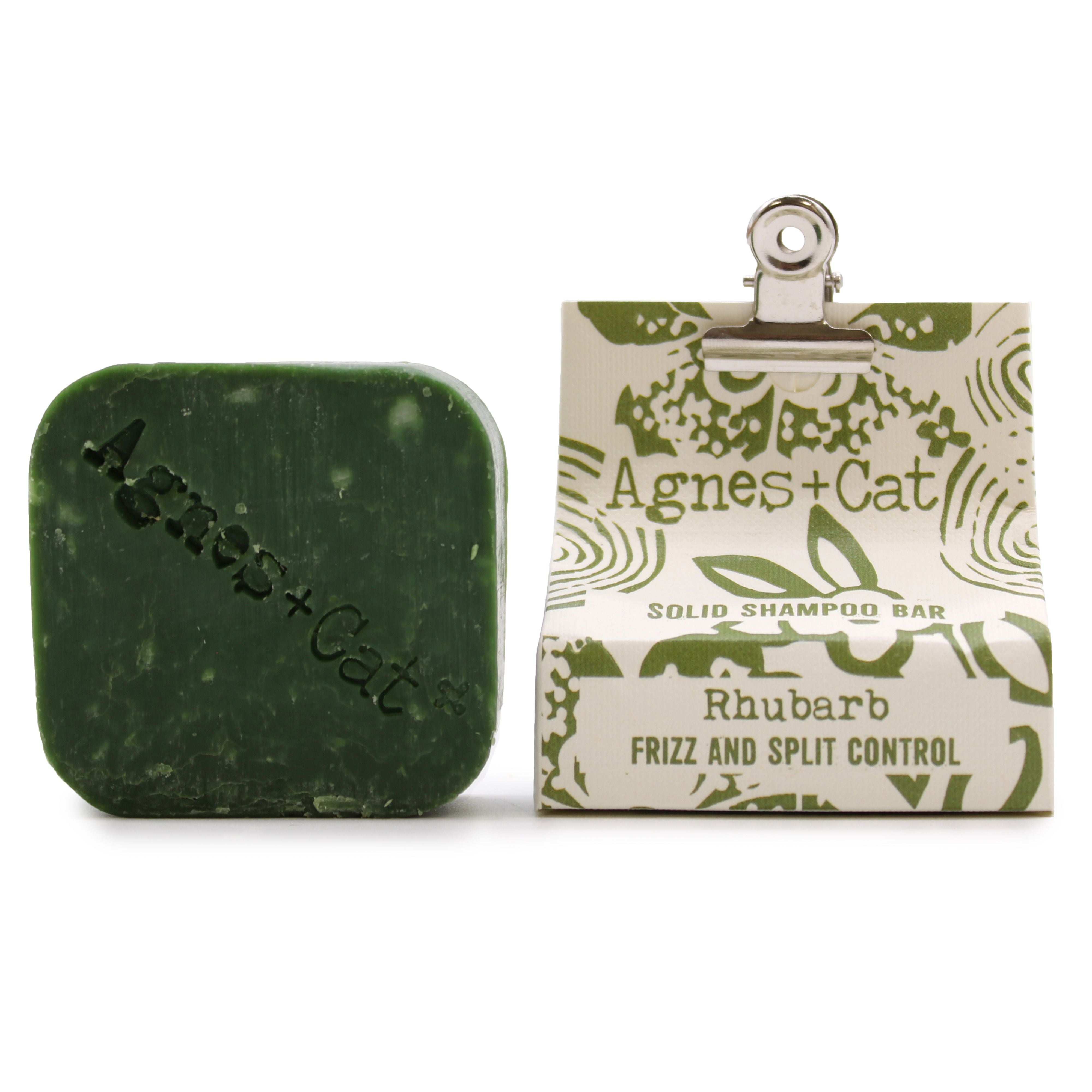Champô Sólido Agnes & Cat - Ruibarbo - 70 g