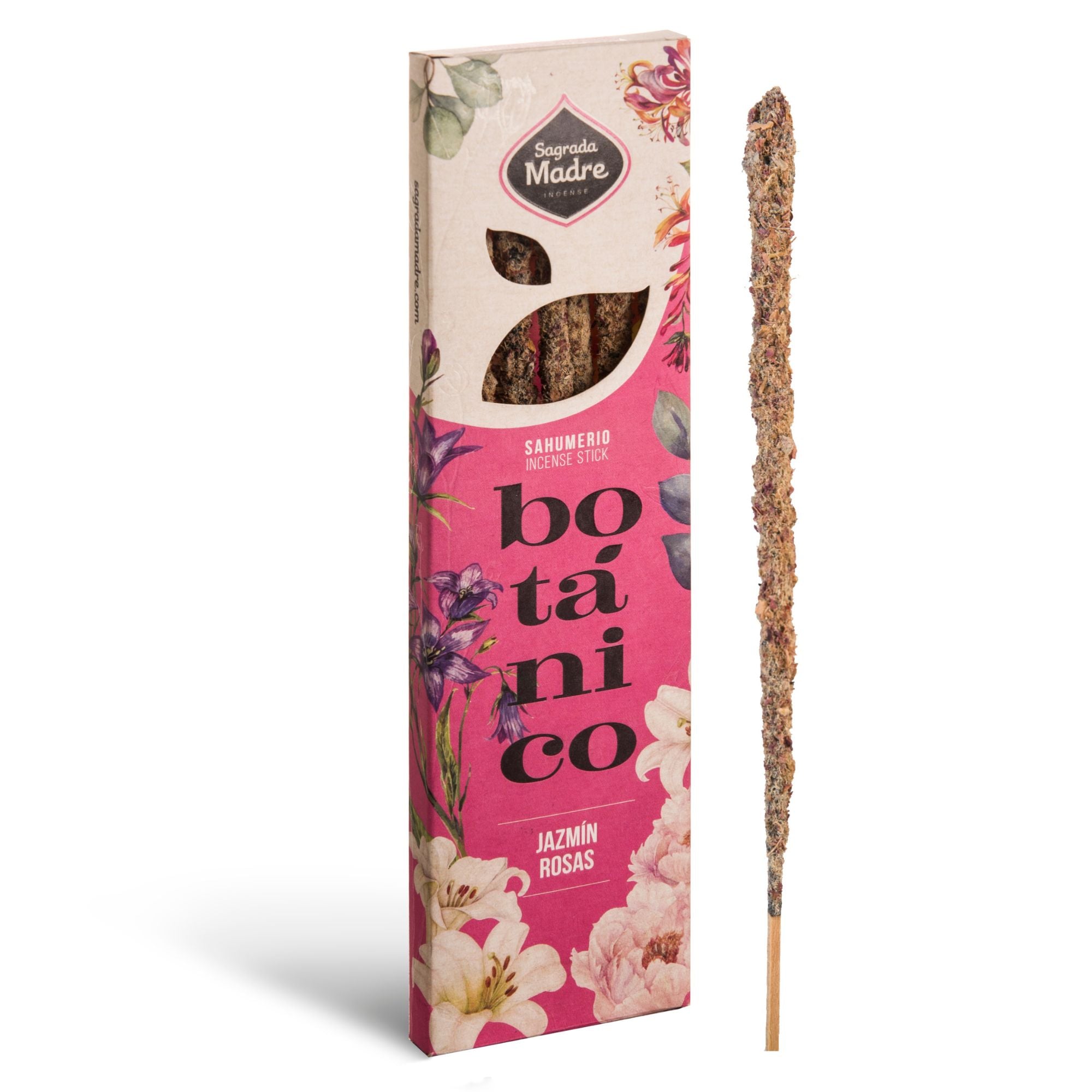 Incenso Botânico Jasmim e Rosa