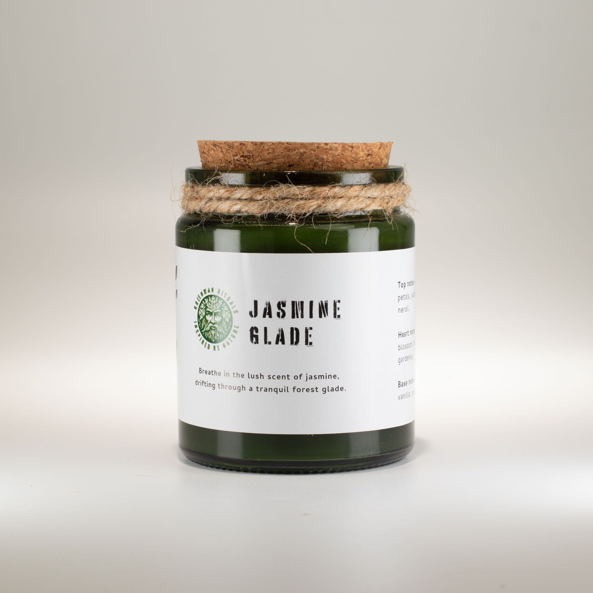 Vela de Soja Greenman Woodwick Clareira de Jasmim