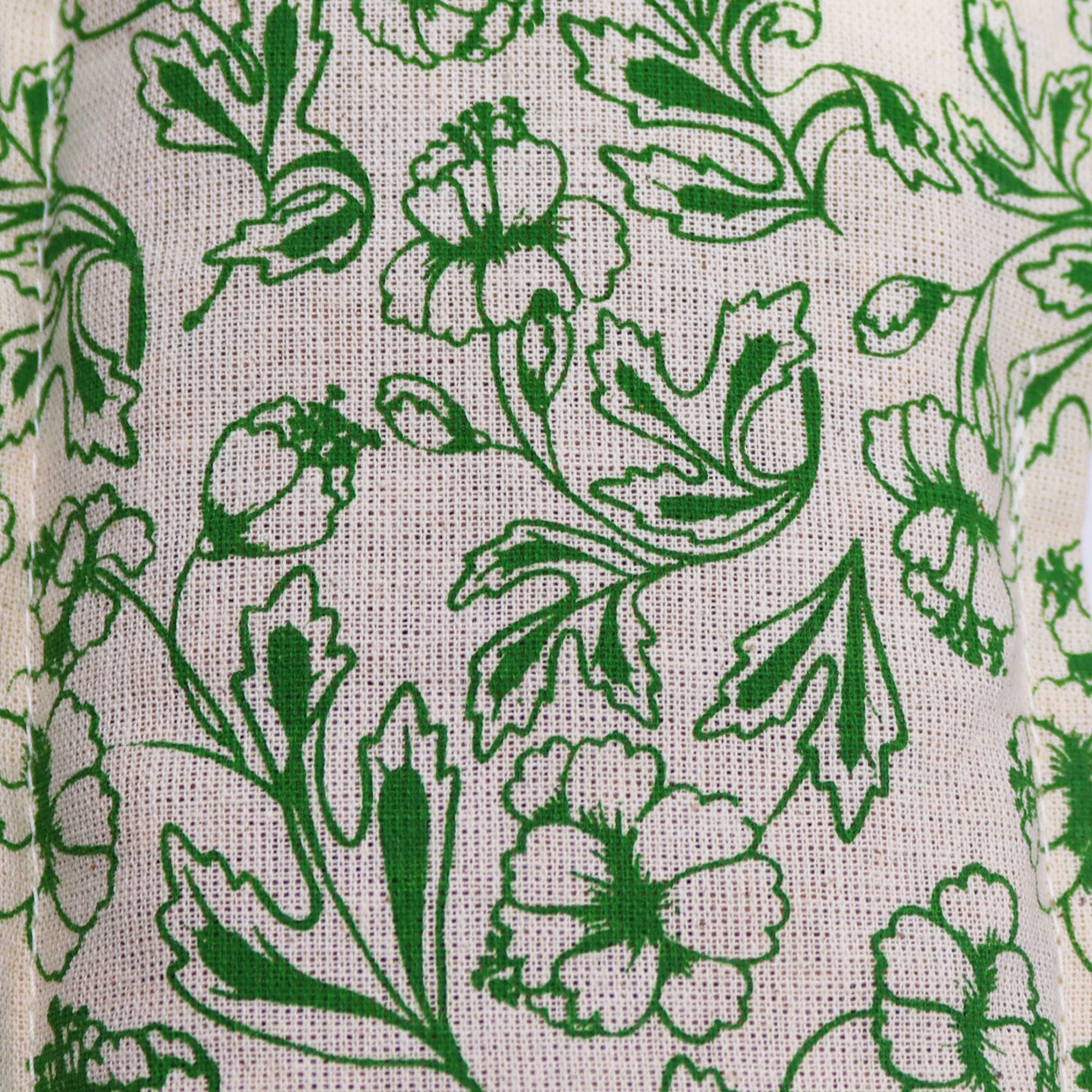 Bolsa de Trigo em Algodão Natural – Verde
