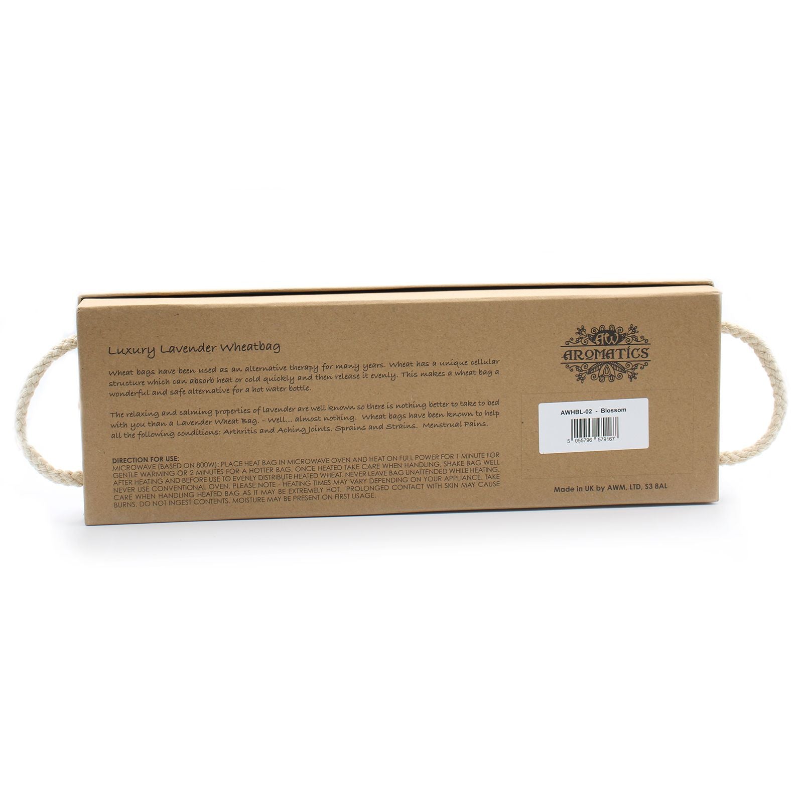 Bolsa de Trigo de Lavanda Premium em Caixa de Presente – Flor