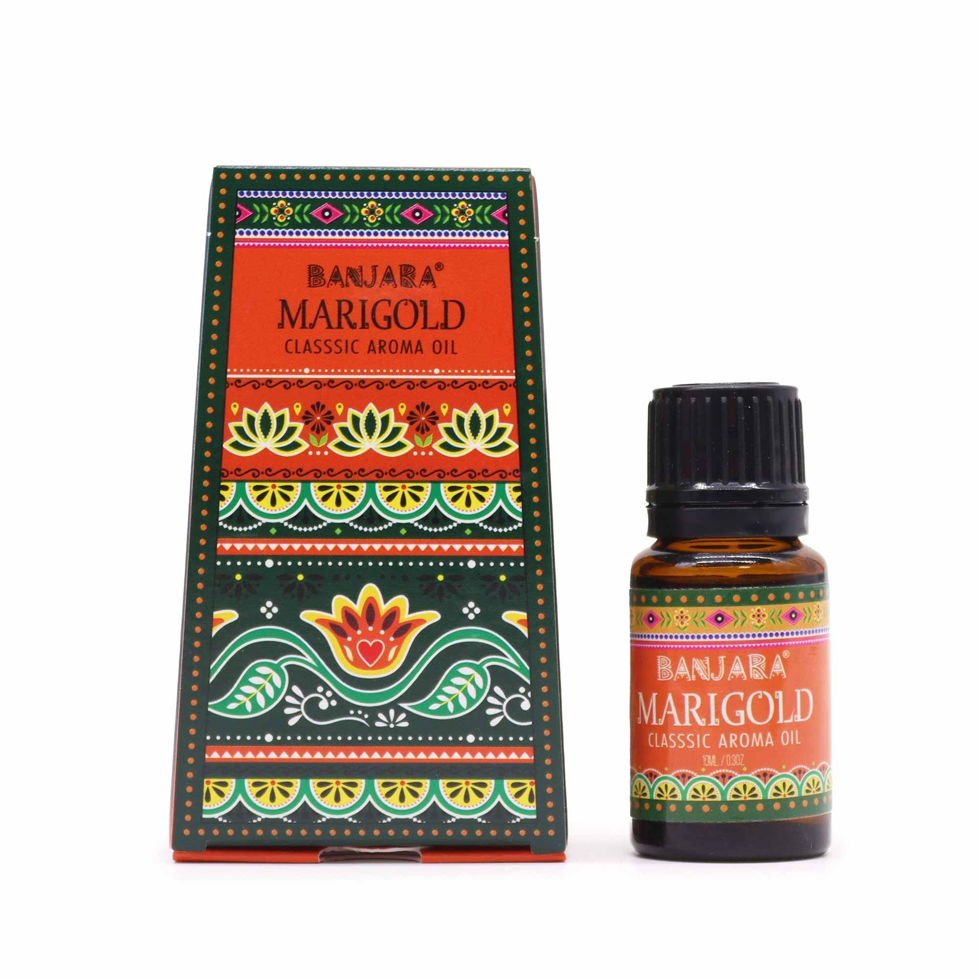 Óleo perfumado da Índia Banjara 10ml - Calêndula