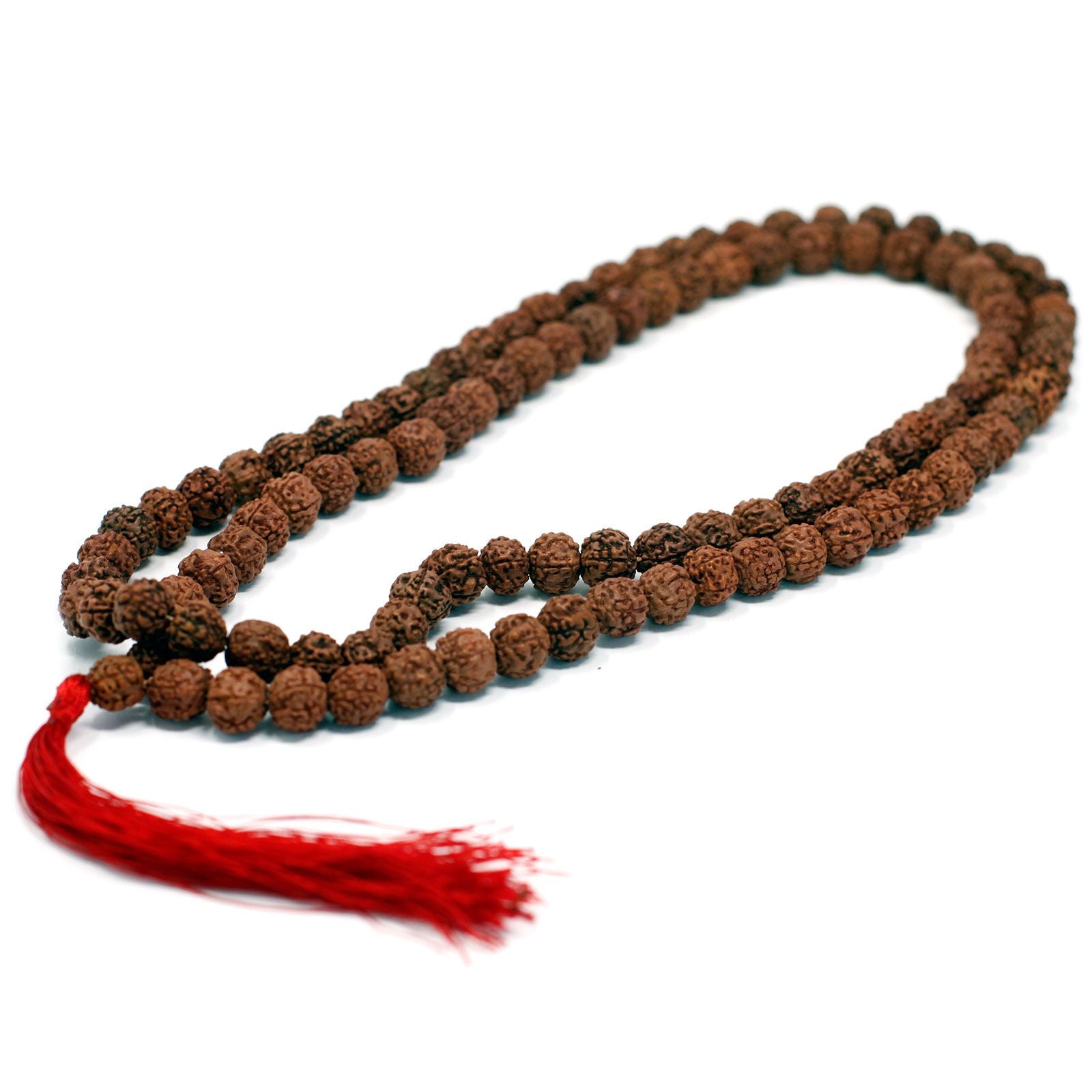 108 Rudraksha Japa Mala - Castanho