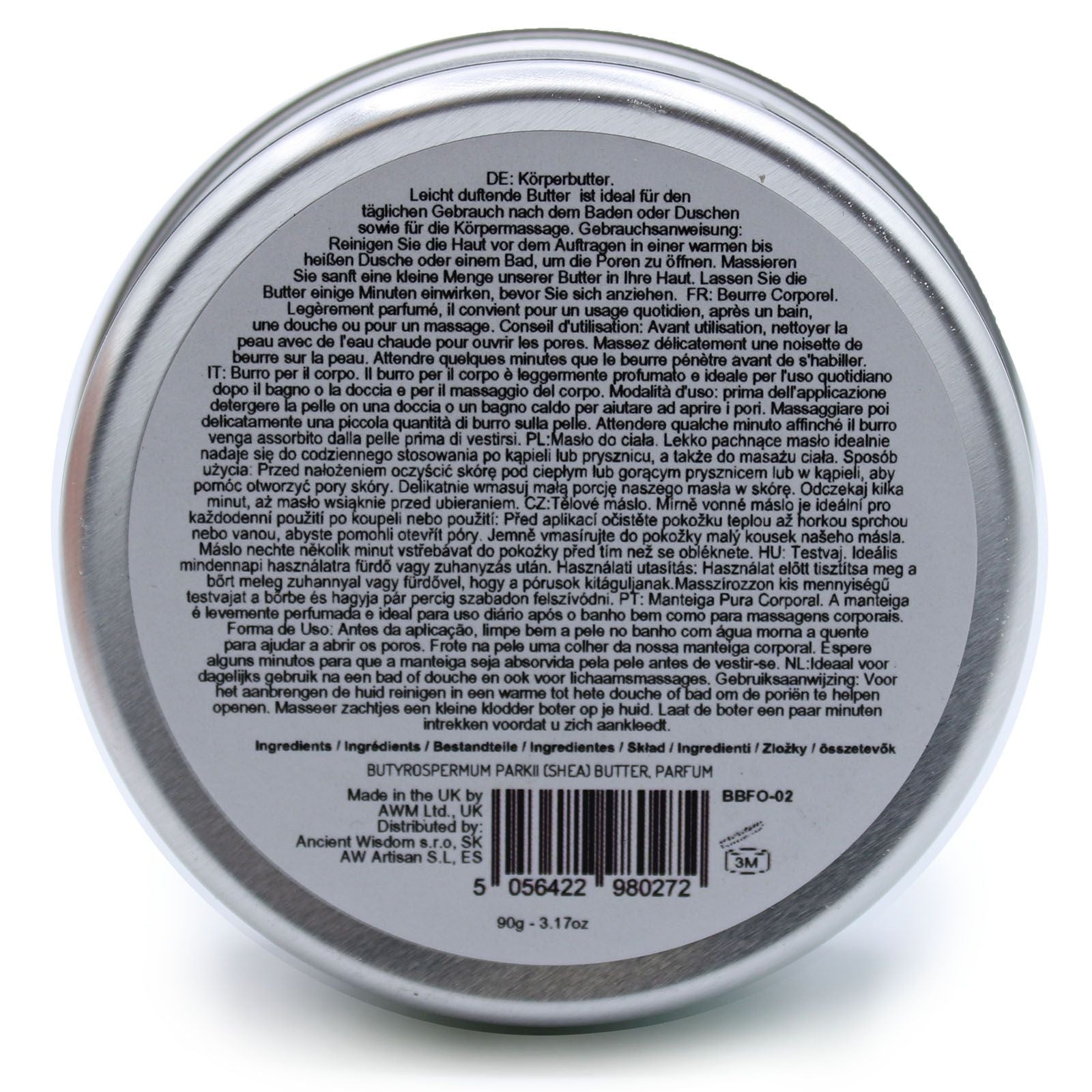 Manteiga Corporal de Karité Perfumada - Manga - 90 g