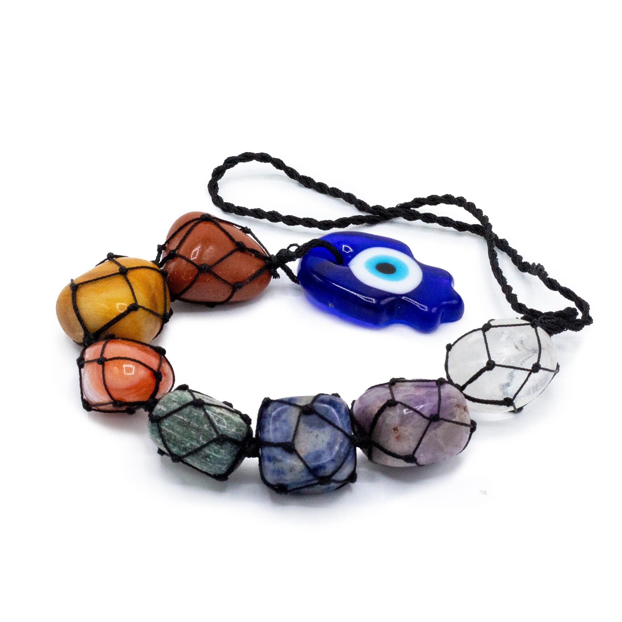 Hamsa Chakra Stone Pendant
