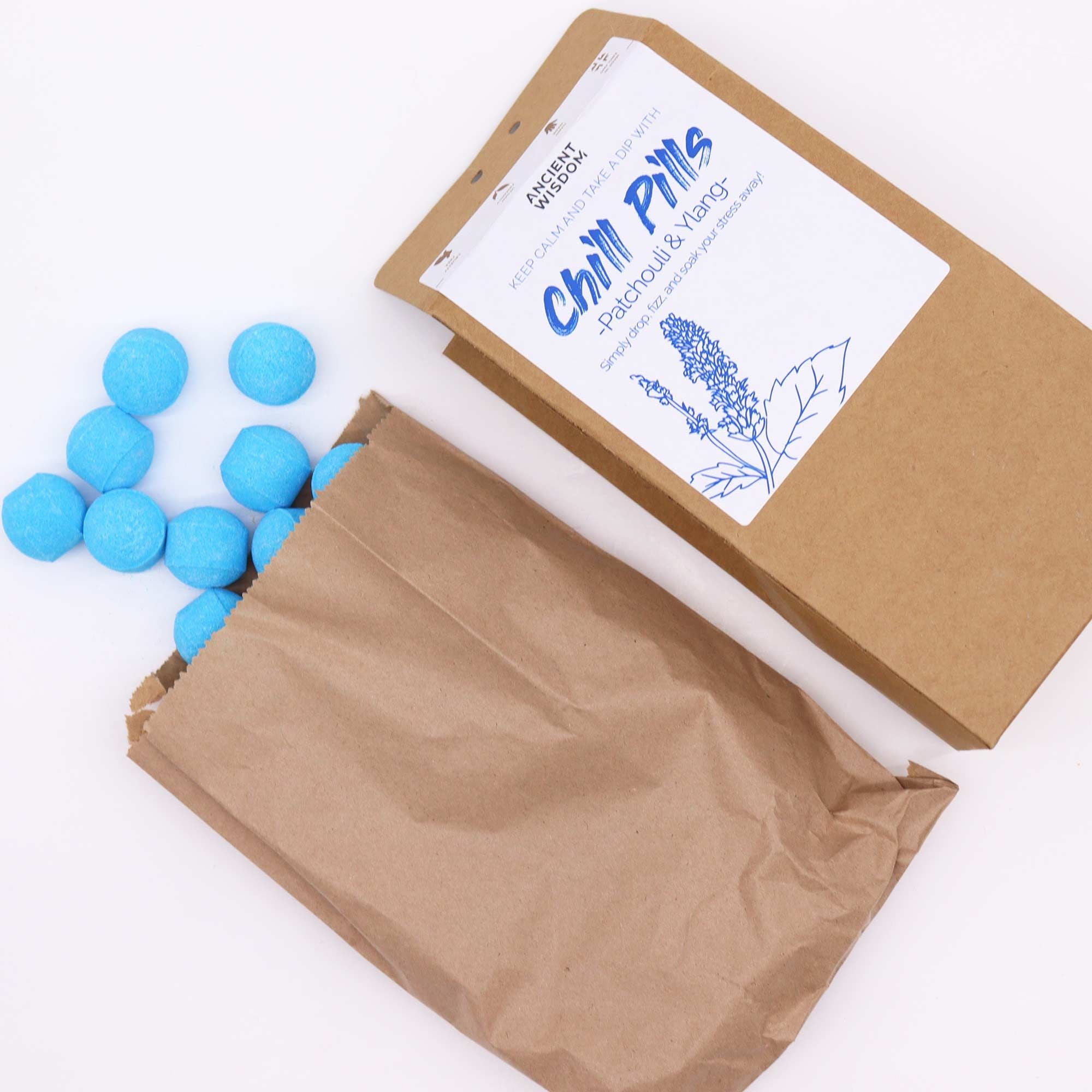 Conjunto Presente Chill Pills - Ylang-Ylang e Patchouli - 350 g